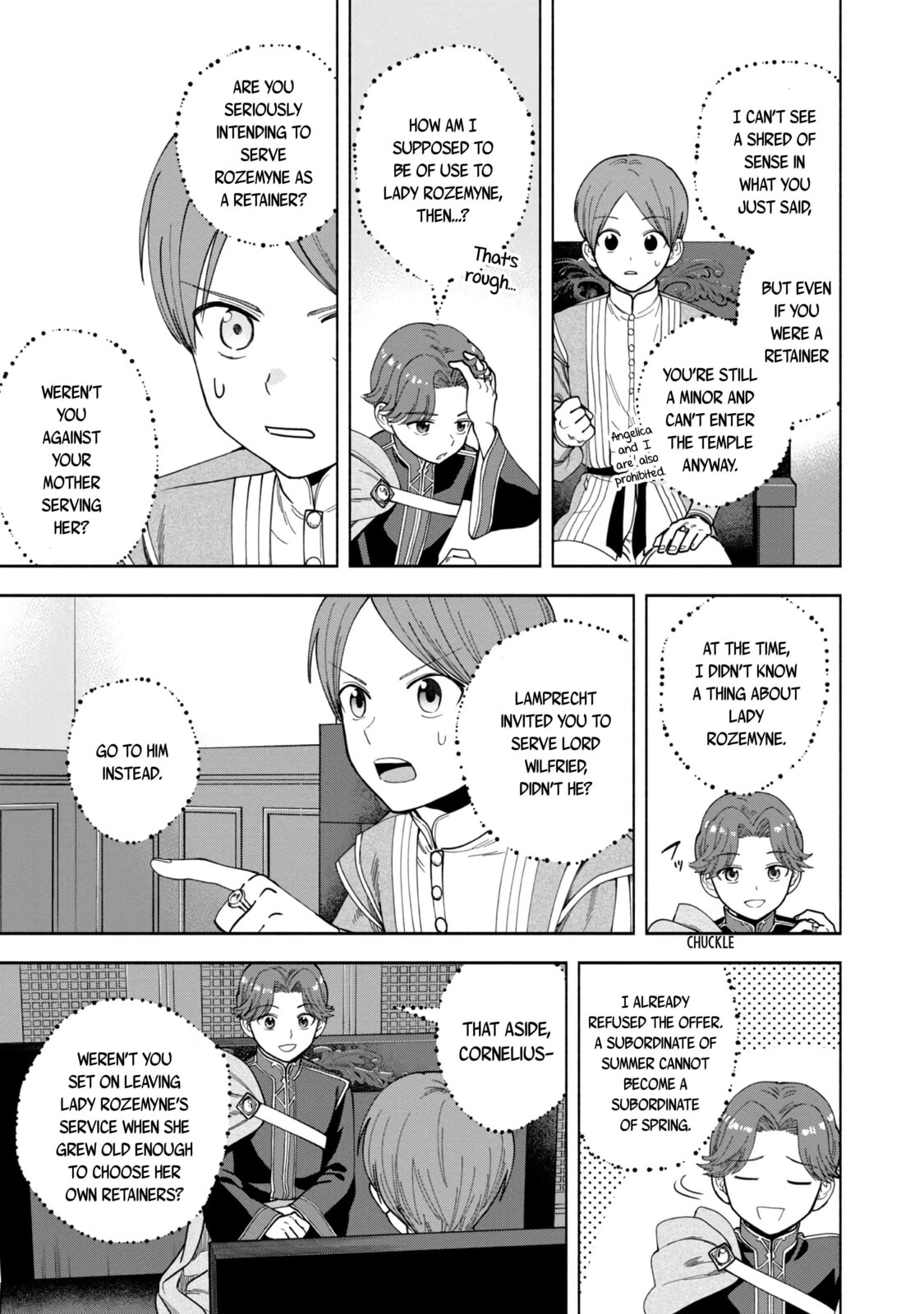 Ascendance of a Bookworm ~I’ll do anything to become a librarian!~, Part 4: I want to save the Royal Academy’s library! Chapter 7.5 page 14 - 