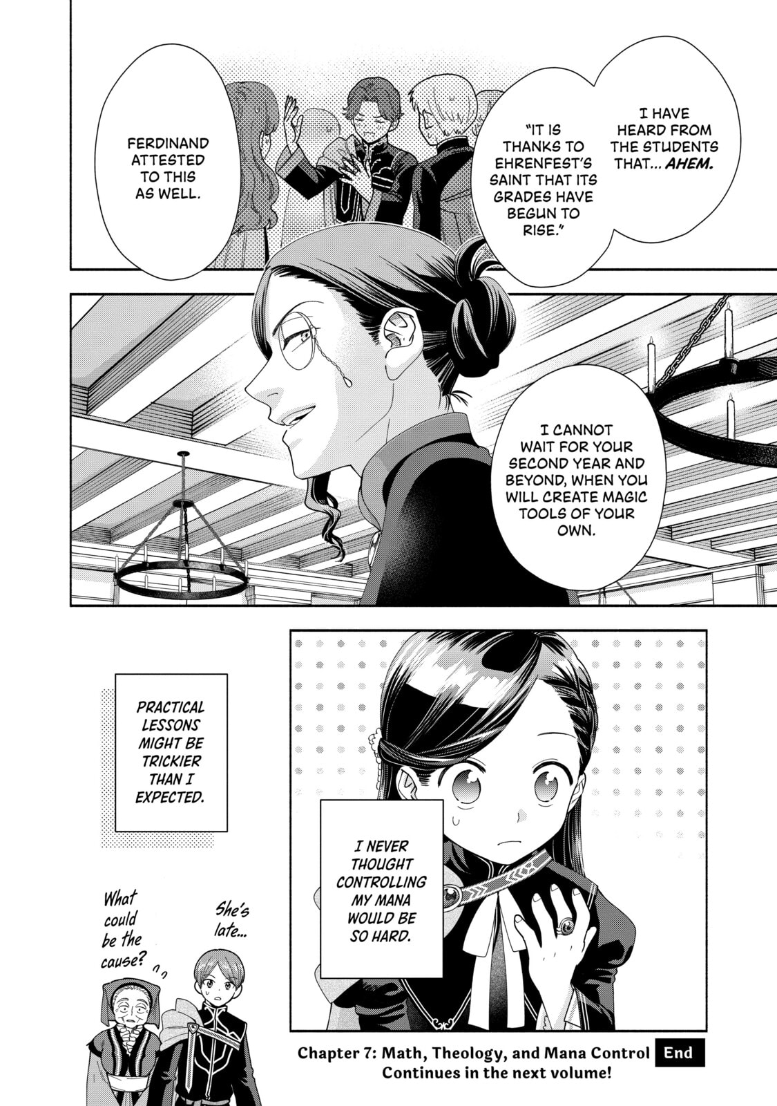 Ascendance of a Bookworm ~I’ll do anything to become a librarian!~, Part 4: I want to save the Royal Academy’s library! Chapter 7 page 32 - 