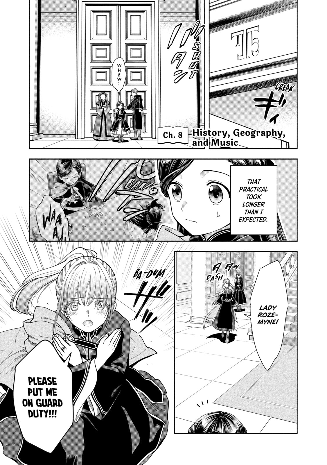 Ascendance of a Bookworm ~I’ll do anything to become a librarian!~, Part 4: I want to save the Royal Academy’s library! Chapter 8 page 1 - 