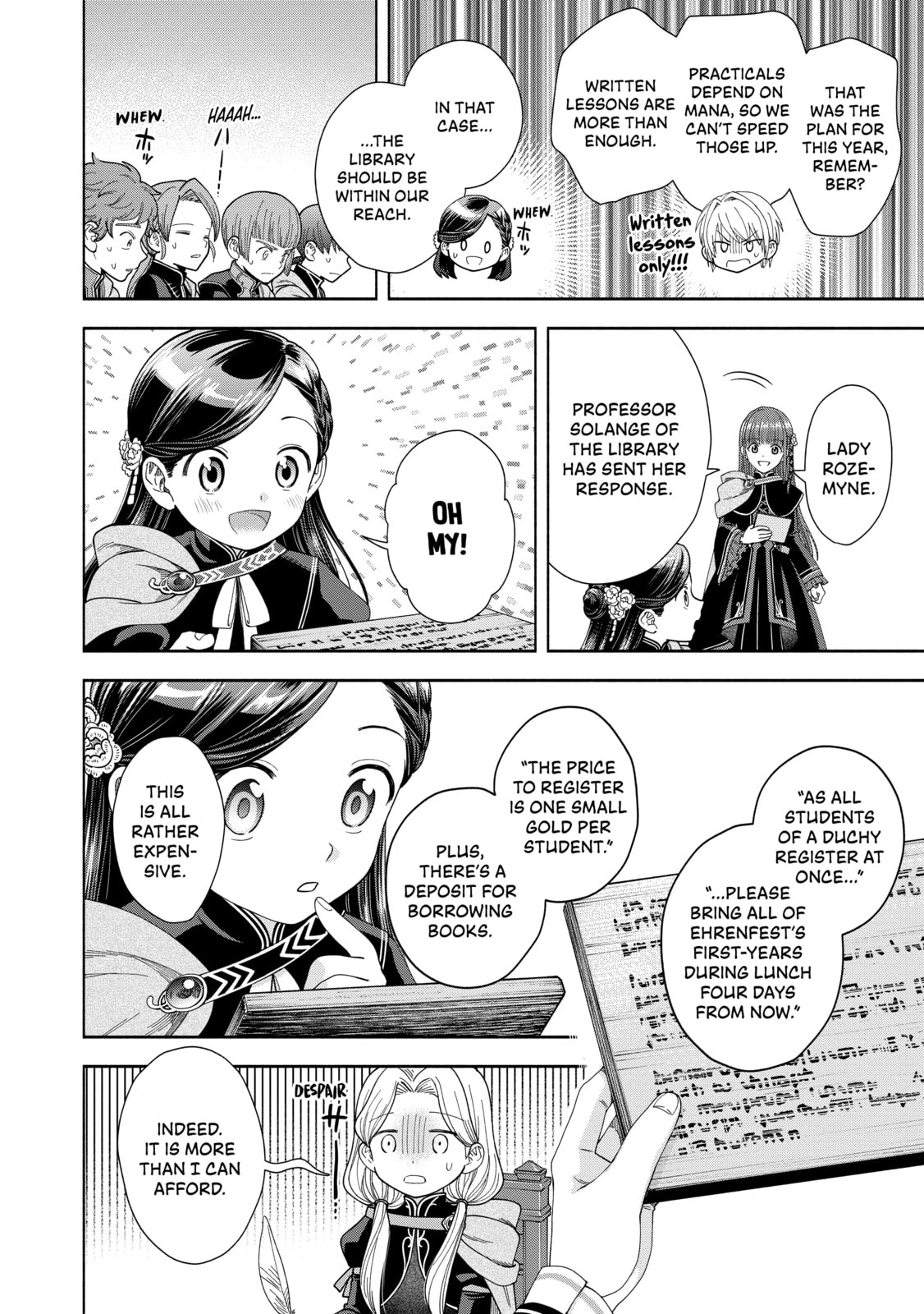 Ascendance of a Bookworm ~I’ll do anything to become a librarian!~, Part 4: I want to save the Royal Academy’s library! Chapter 8 page 8 - 