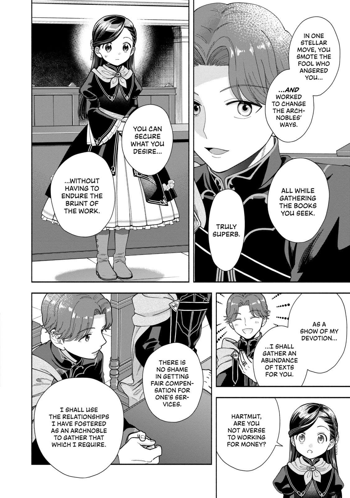 Ascendance of a Bookworm ~I’ll do anything to become a librarian!~, Part 4: I want to save the Royal Academy’s library! Chapter 9 page 12 - 