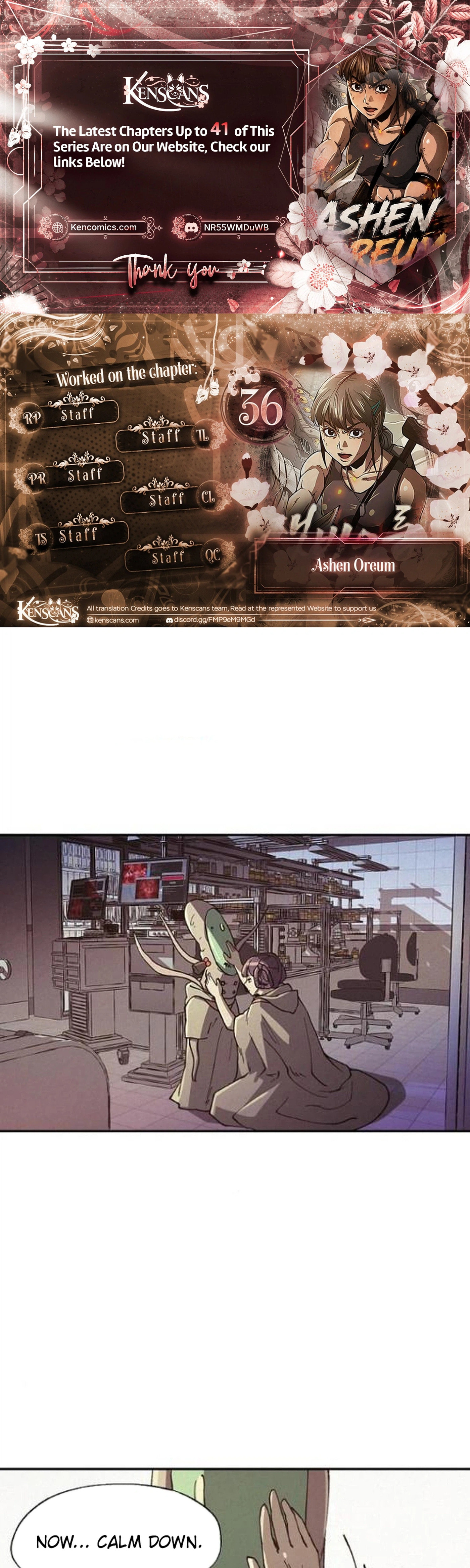 Ashen Oreum Chapter 36 page 1 - 