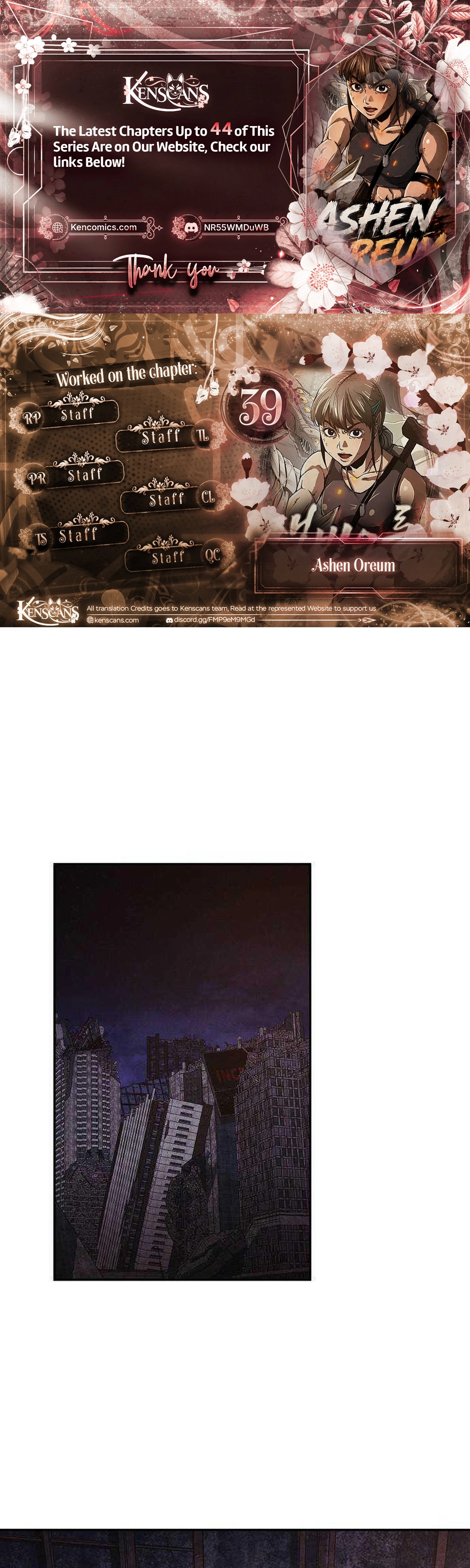 Ashen Oreum Chapter 39 page 1 - 