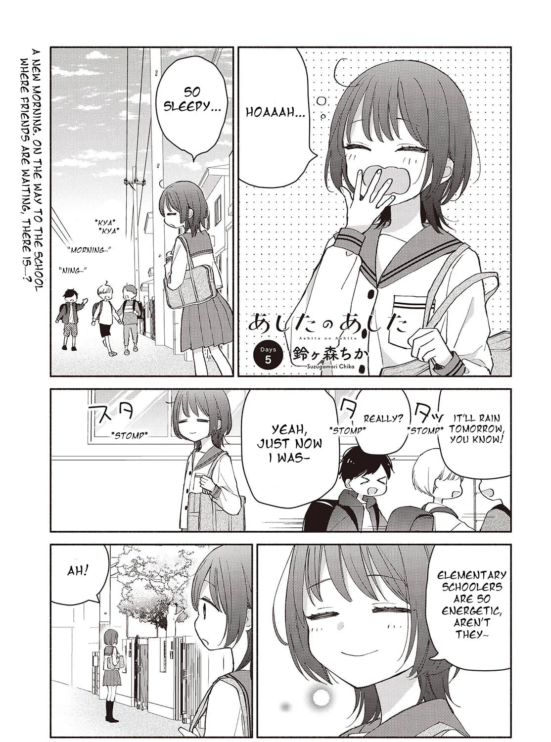 Ashita no Ashita Chapter 5 page 1 - 
