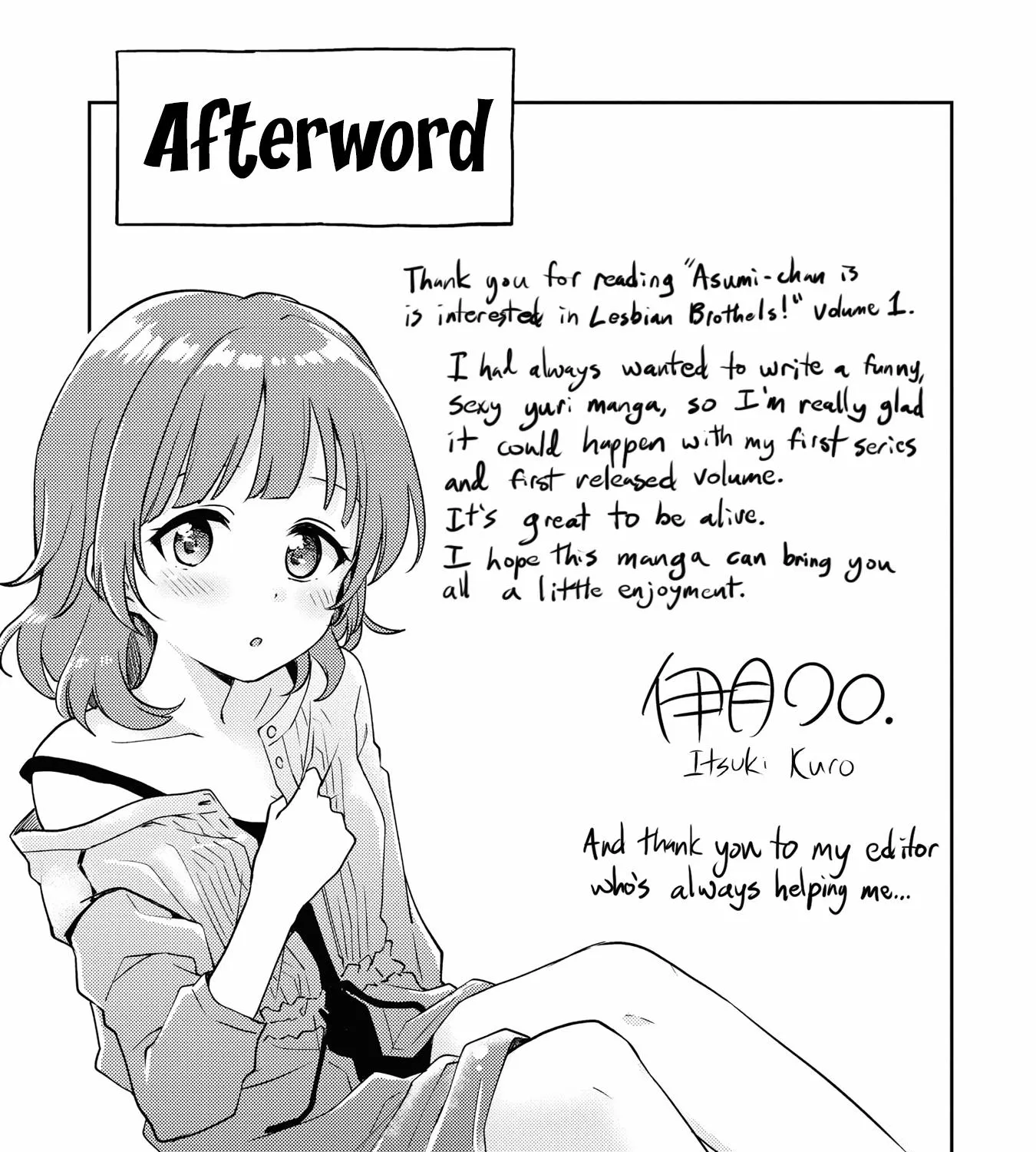 Asumi-chan Is Interested in Lesbian Brothels! Chapter 1.1 page 12 - 