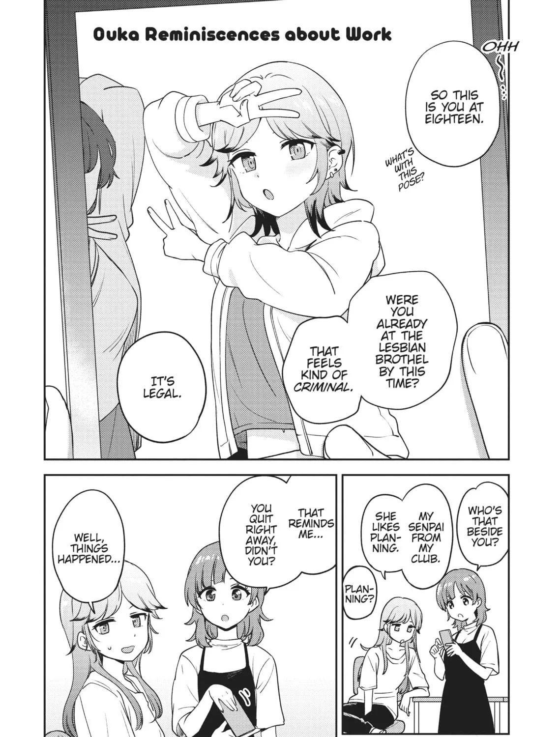 Asumi-chan Is Interested in Lesbian Brothels! Chapter 13.5 page 35 - 