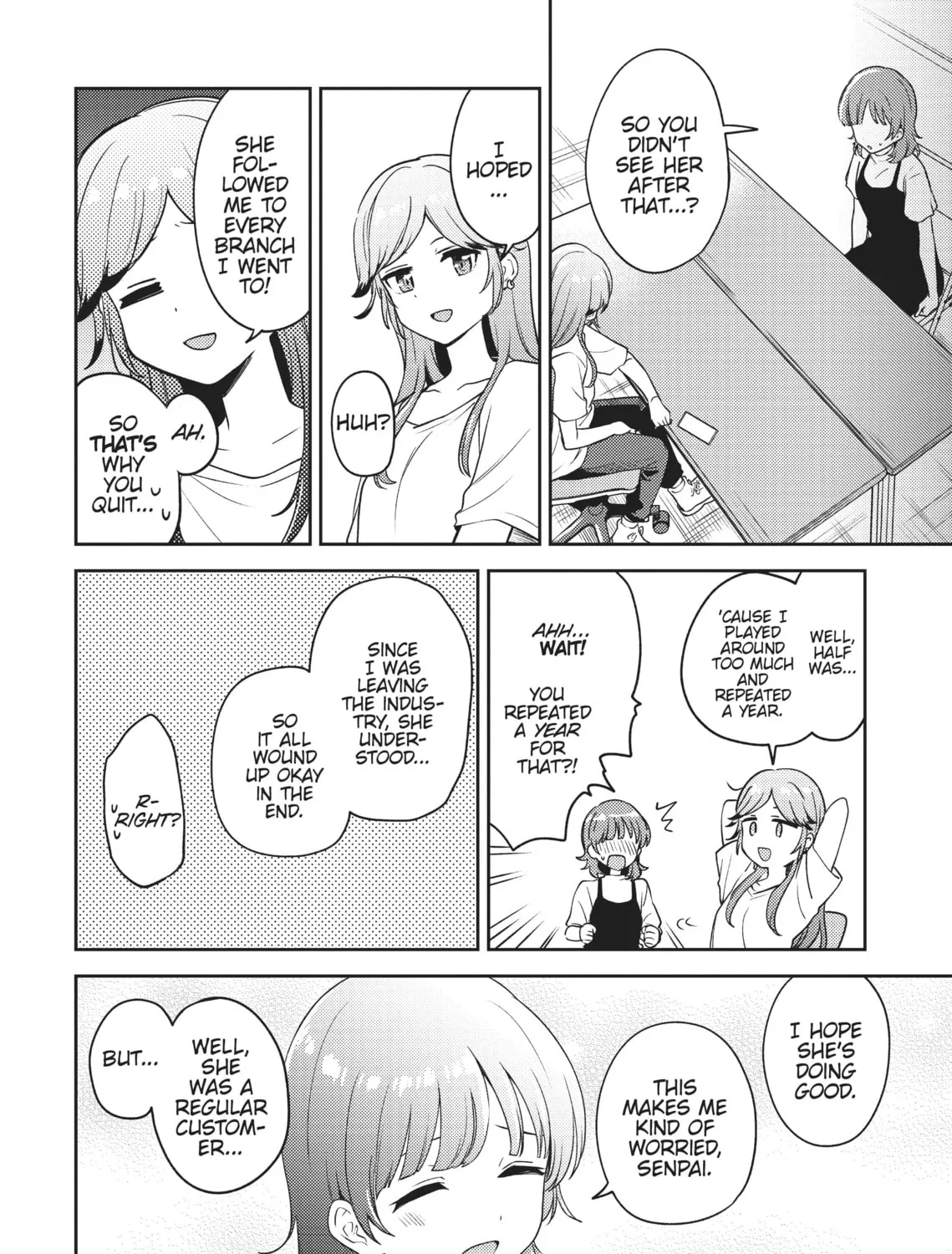 Asumi-chan Is Interested in Lesbian Brothels! Chapter 13.5 page 51 - 