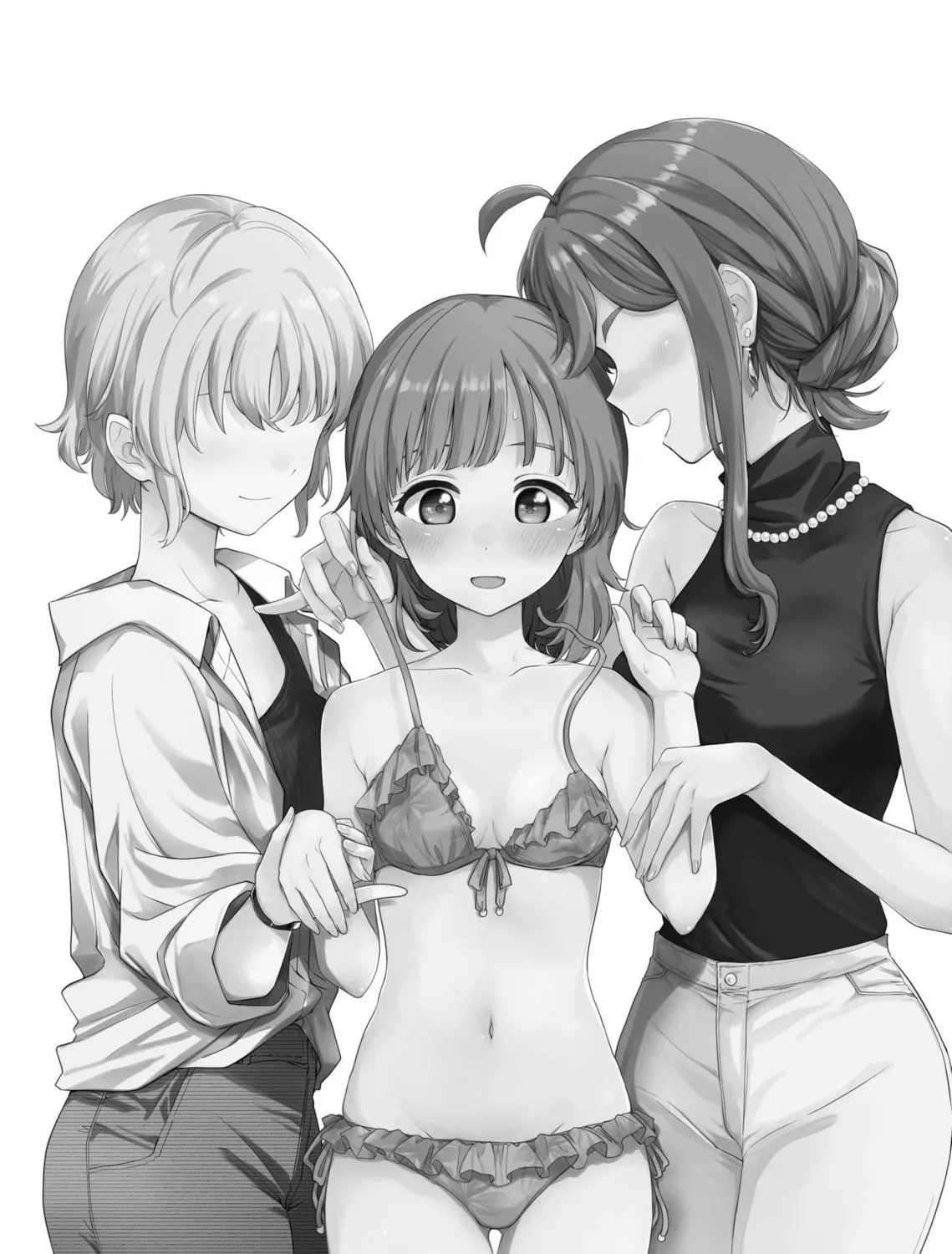 Asumi-chan Is Interested in Lesbian Brothels! Chapter 13.5 page 61 - 