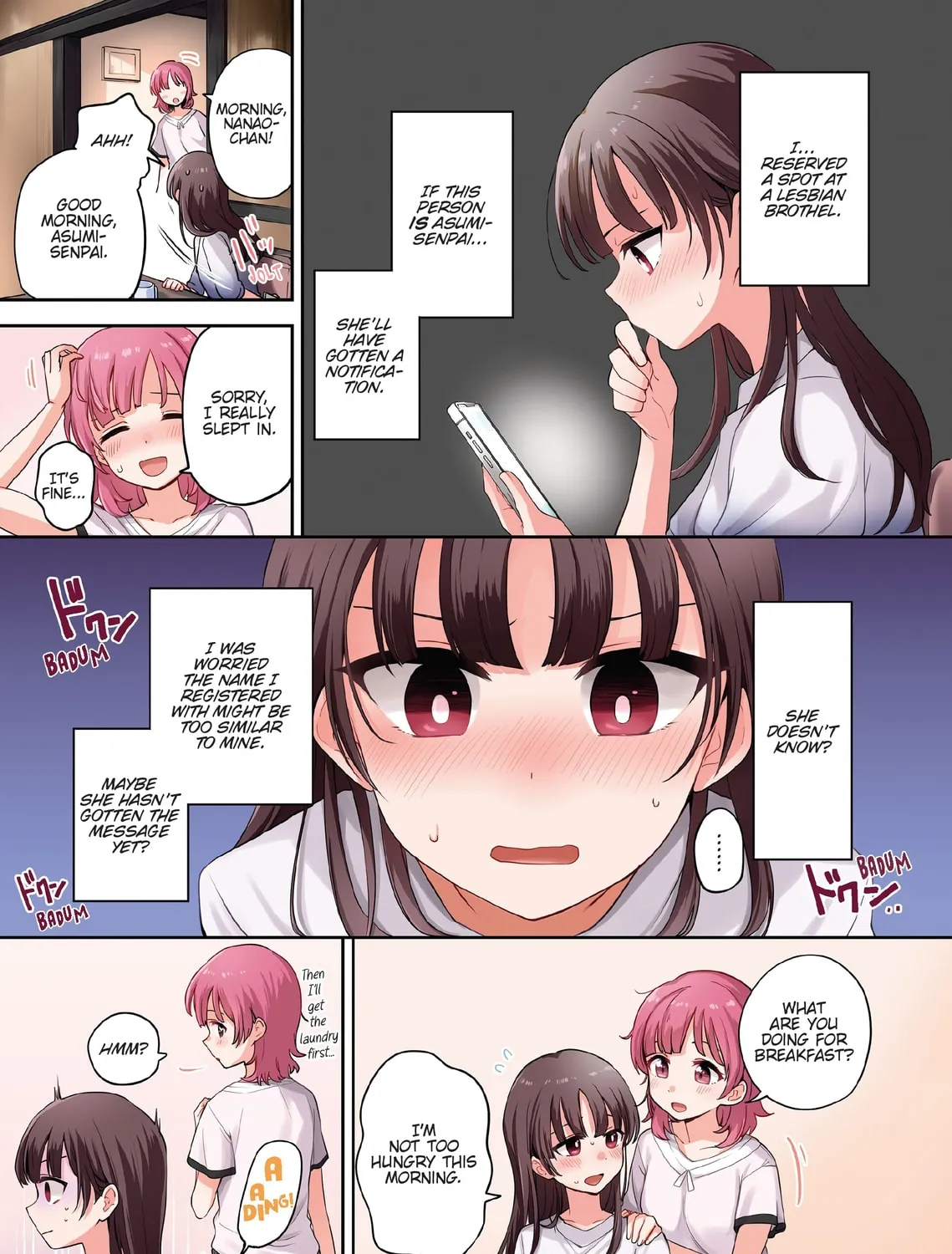 Asumi-chan Is Interested in Lesbian Brothels! Chapter 14 page 1 - 
