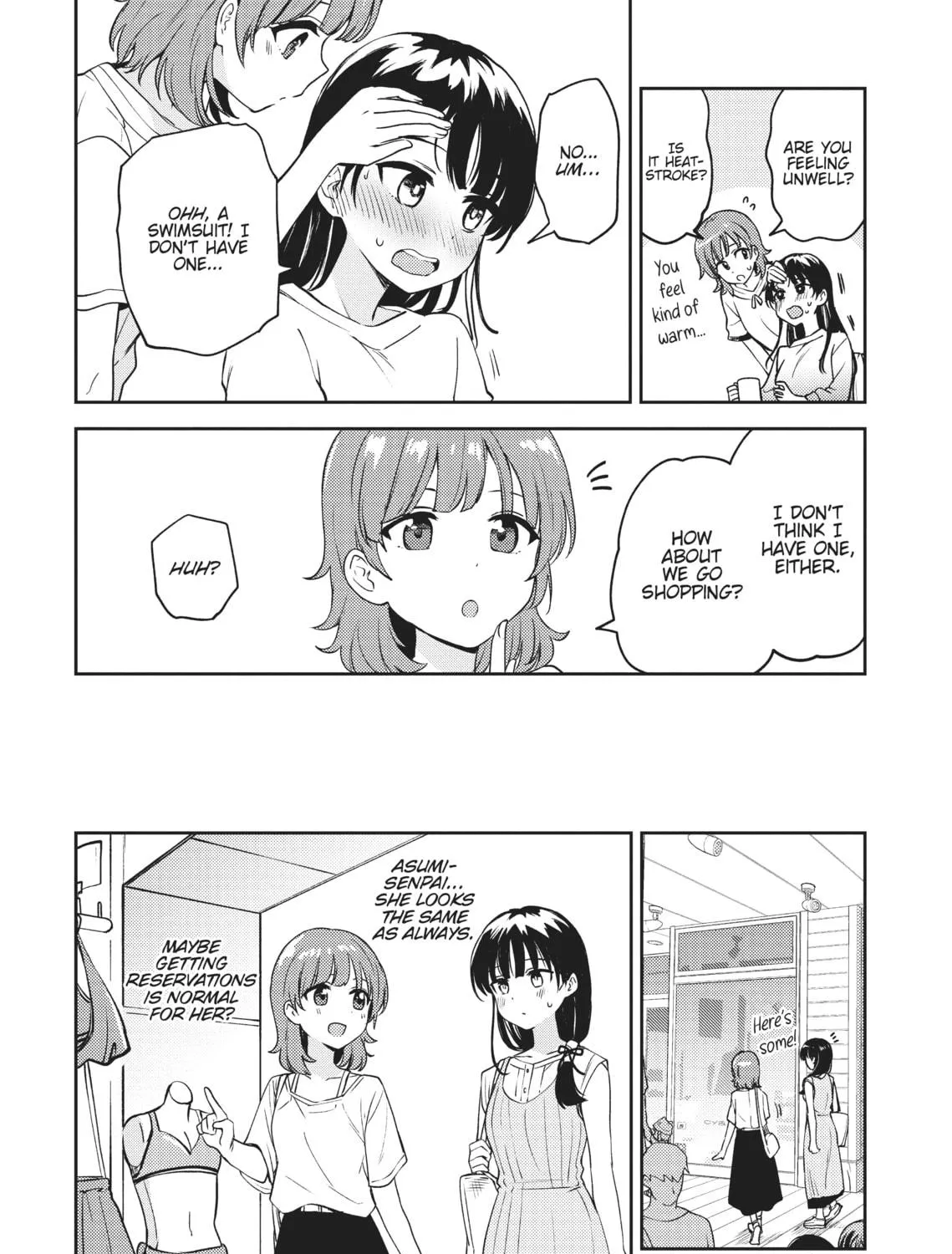 Asumi-chan Is Interested in Lesbian Brothels! Chapter 14 page 9 - 