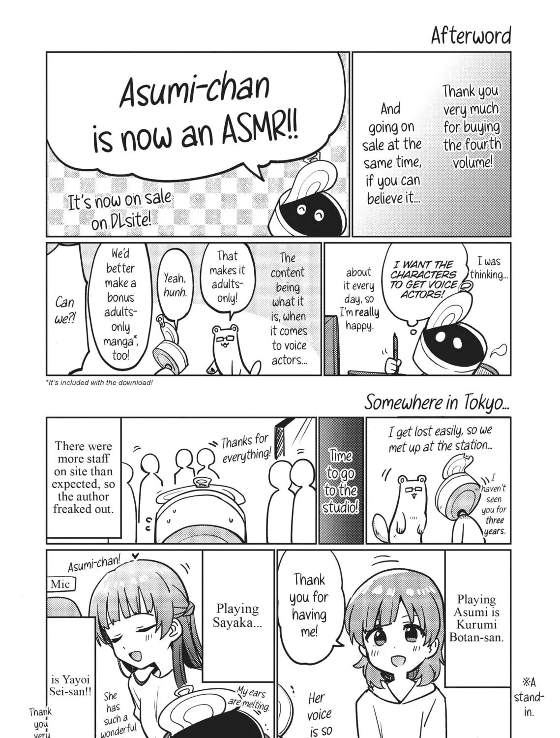 Asumi-chan Is Interested in Lesbian Brothels! Chapter 17.5 page 9 - 