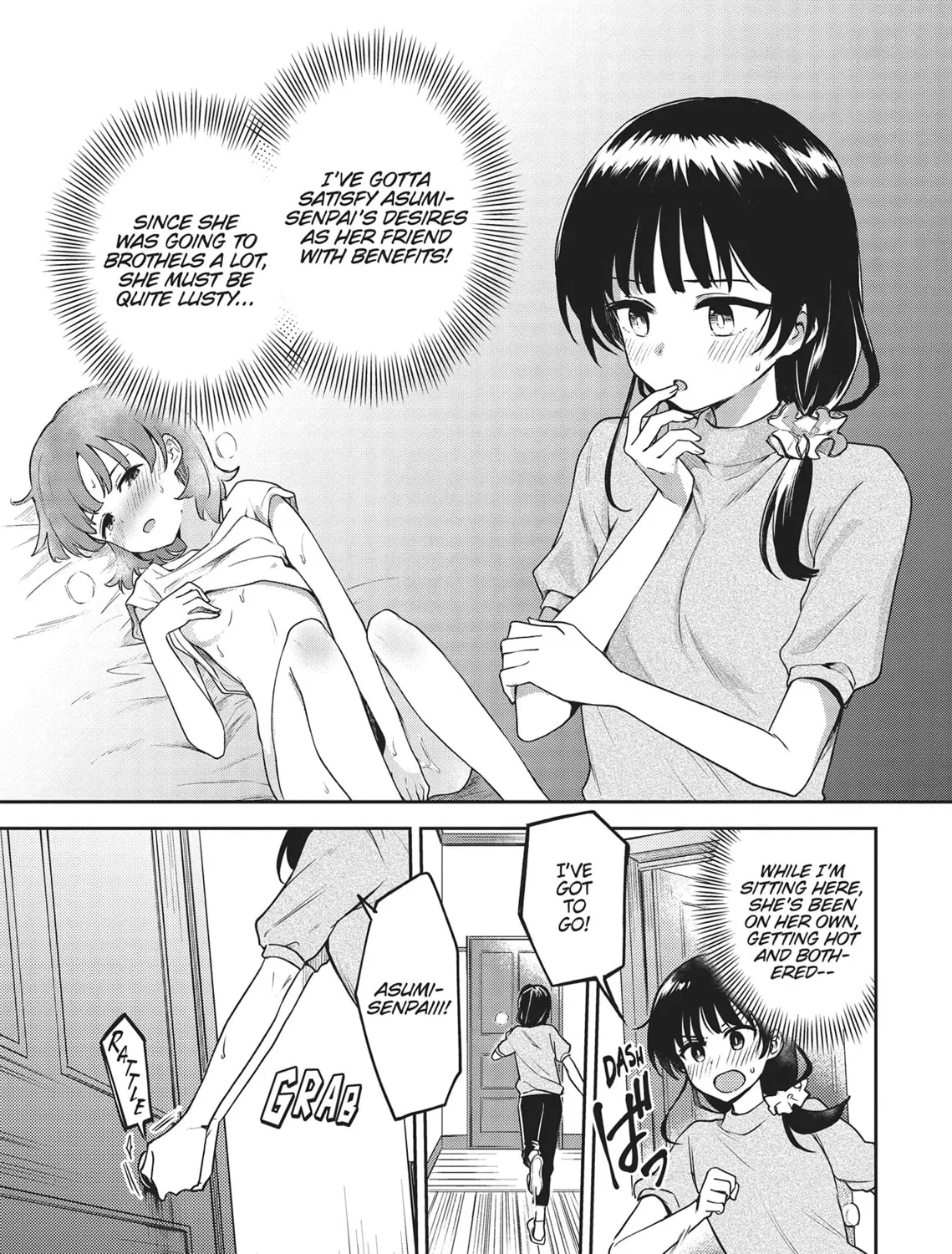Asumi-chan Is Interested in Lesbian Brothels! Chapter 21 page 1 - 