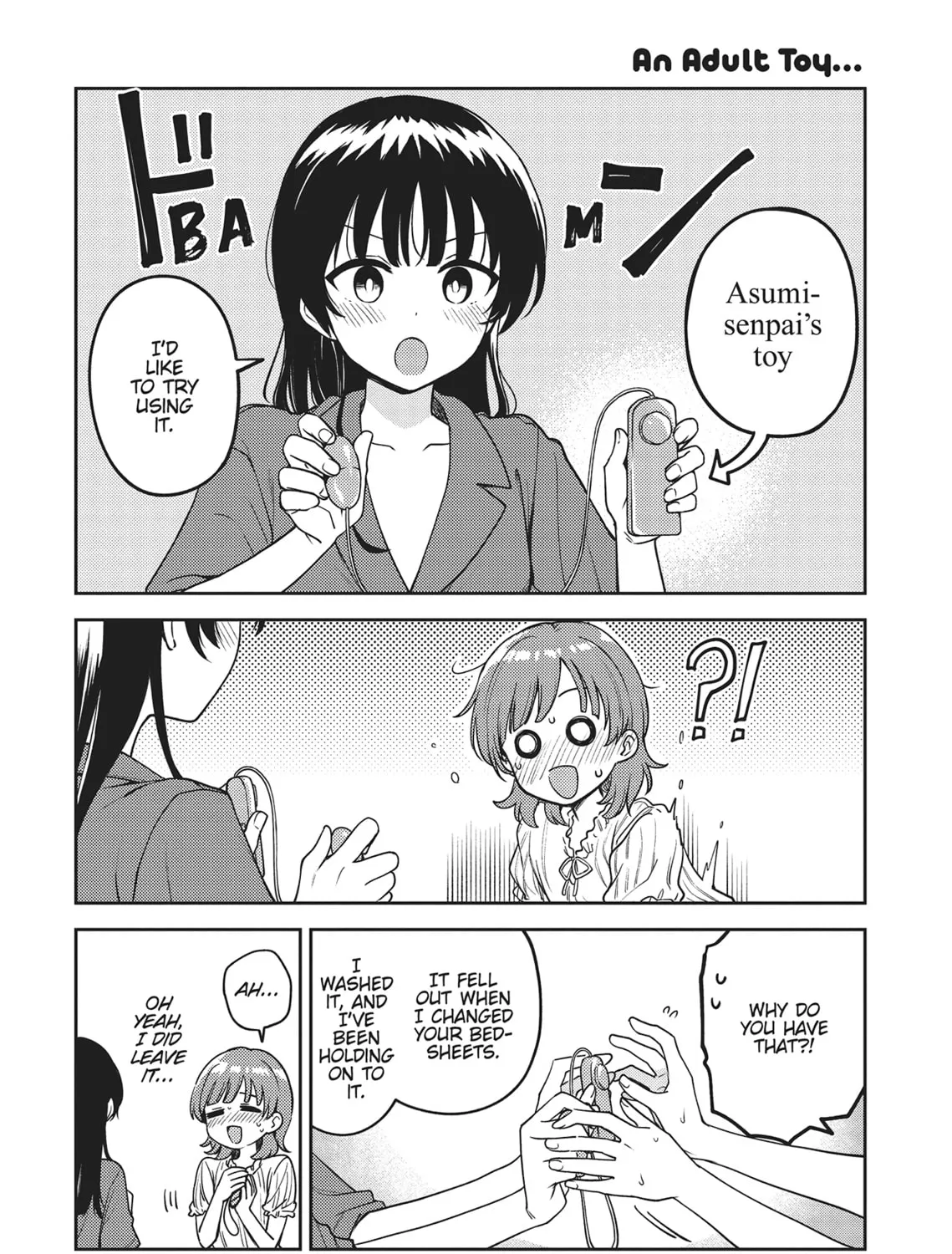 Asumi-chan Is Interested in Lesbian Brothels! Chapter 22.5 page 1 - 