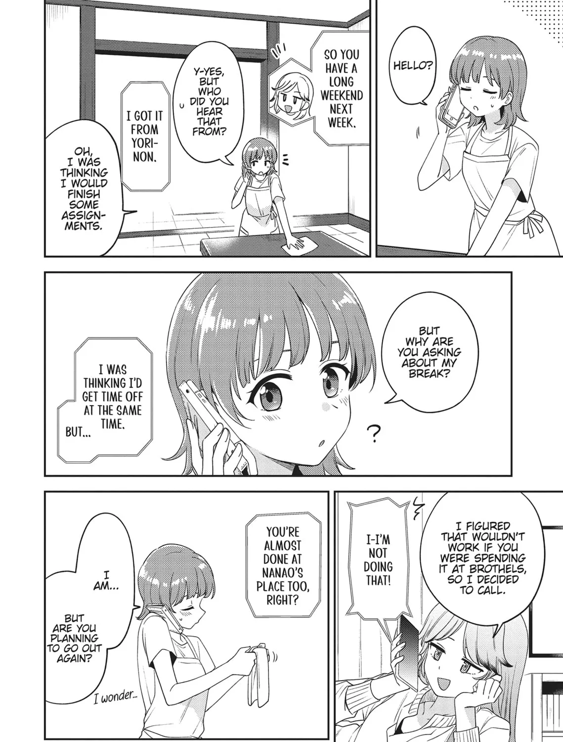 Asumi-chan Is Interested in Lesbian Brothels! Chapter 22 page 67 - 