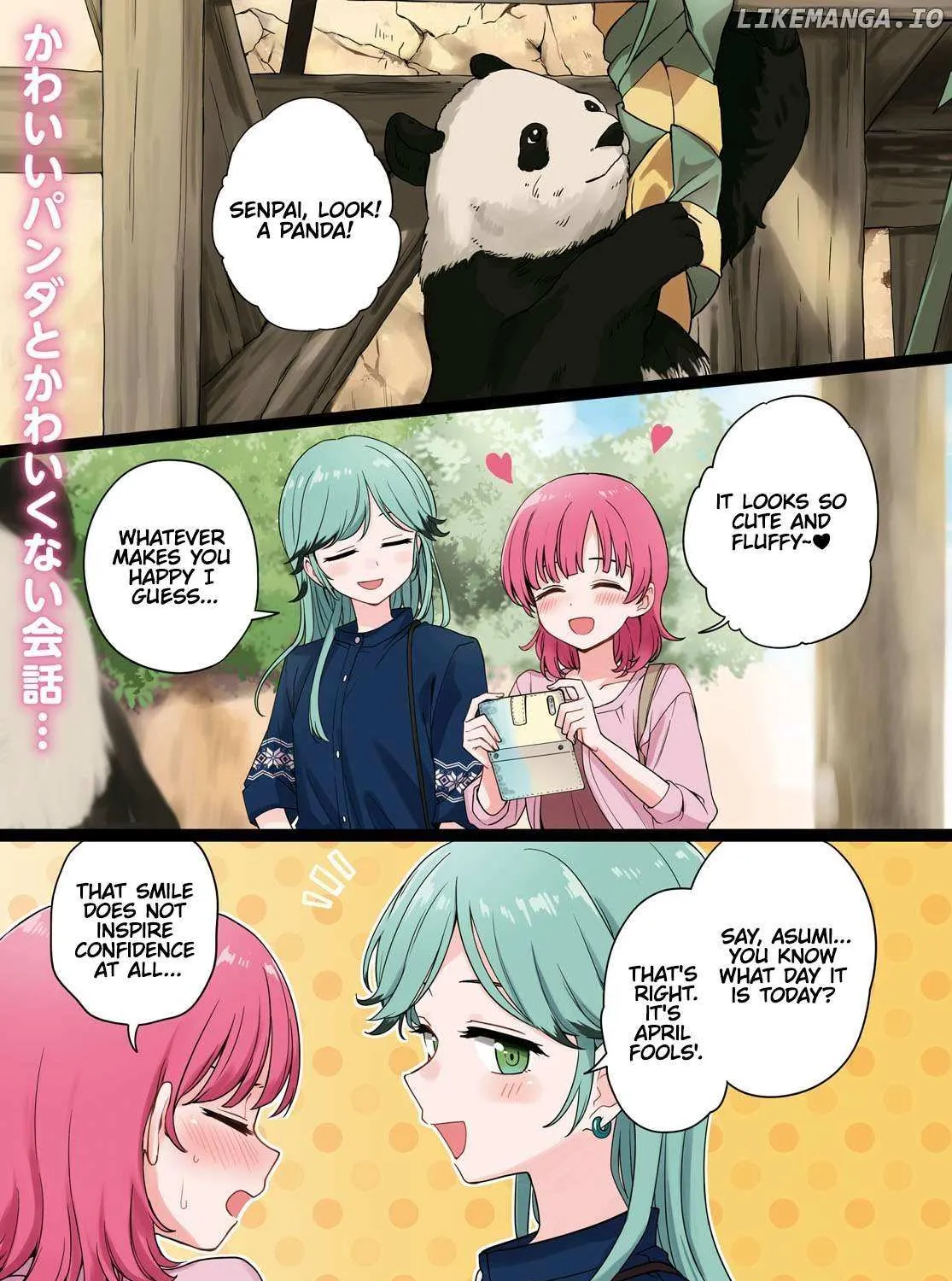 Asumi-chan Is Interested in Lesbian Brothels! Chapter 27.5 page 2 - 