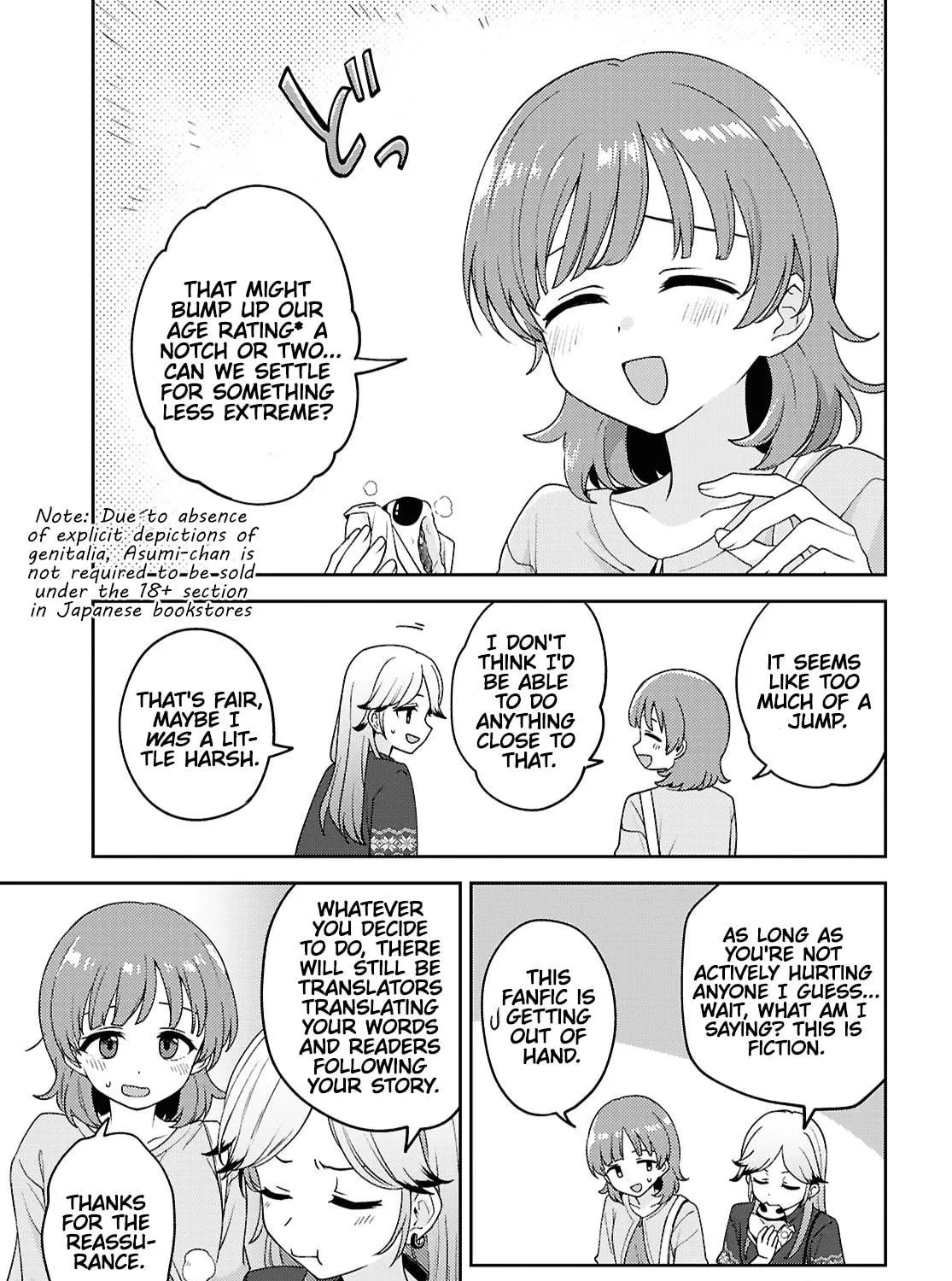 Asumi-chan Is Interested in Lesbian Brothels! Chapter 27.7 page 11 - 