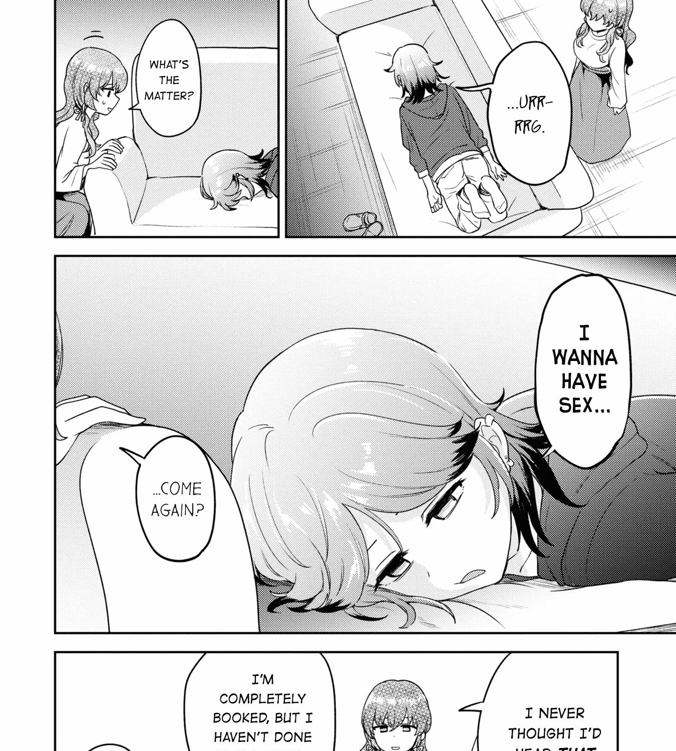 Asumi-chan Is Interested in Lesbian Brothels! Chapter 3.1 page 12 - 