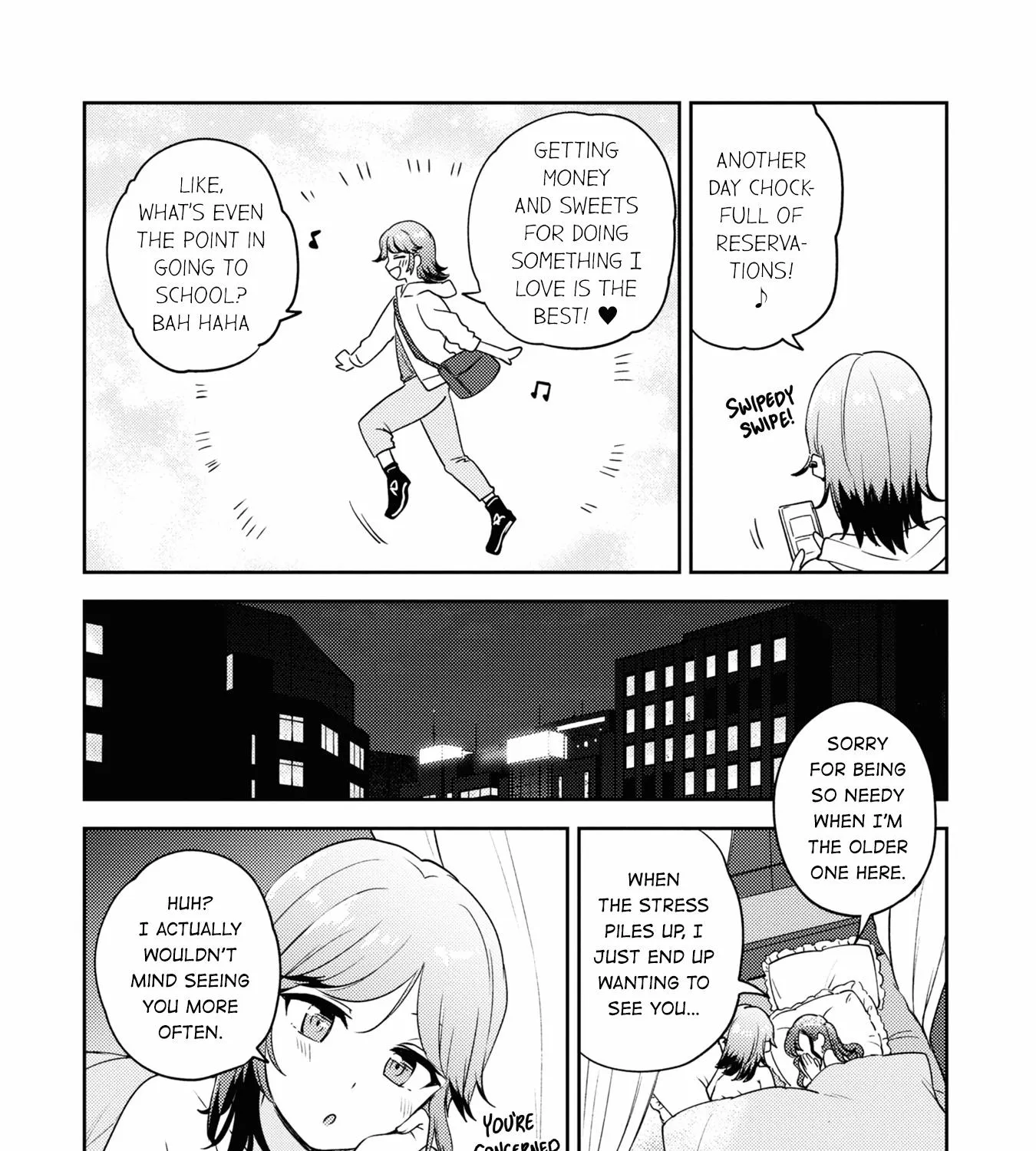 Asumi-chan Is Interested in Lesbian Brothels! Chapter 3.1 page 4 - 