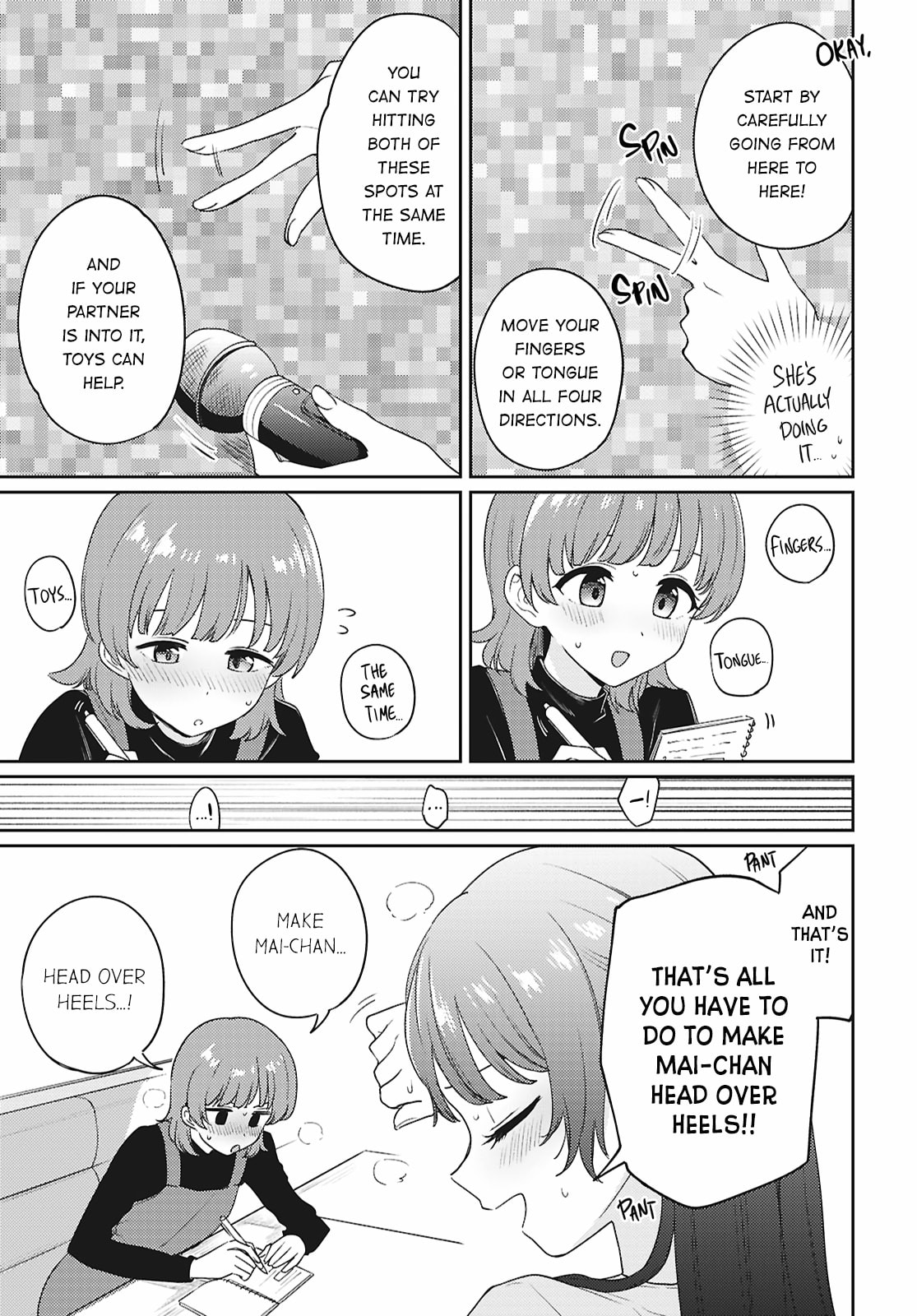 Asumi-chan Is Interested in Lesbian Brothels! Chapter 34 page 13 - 