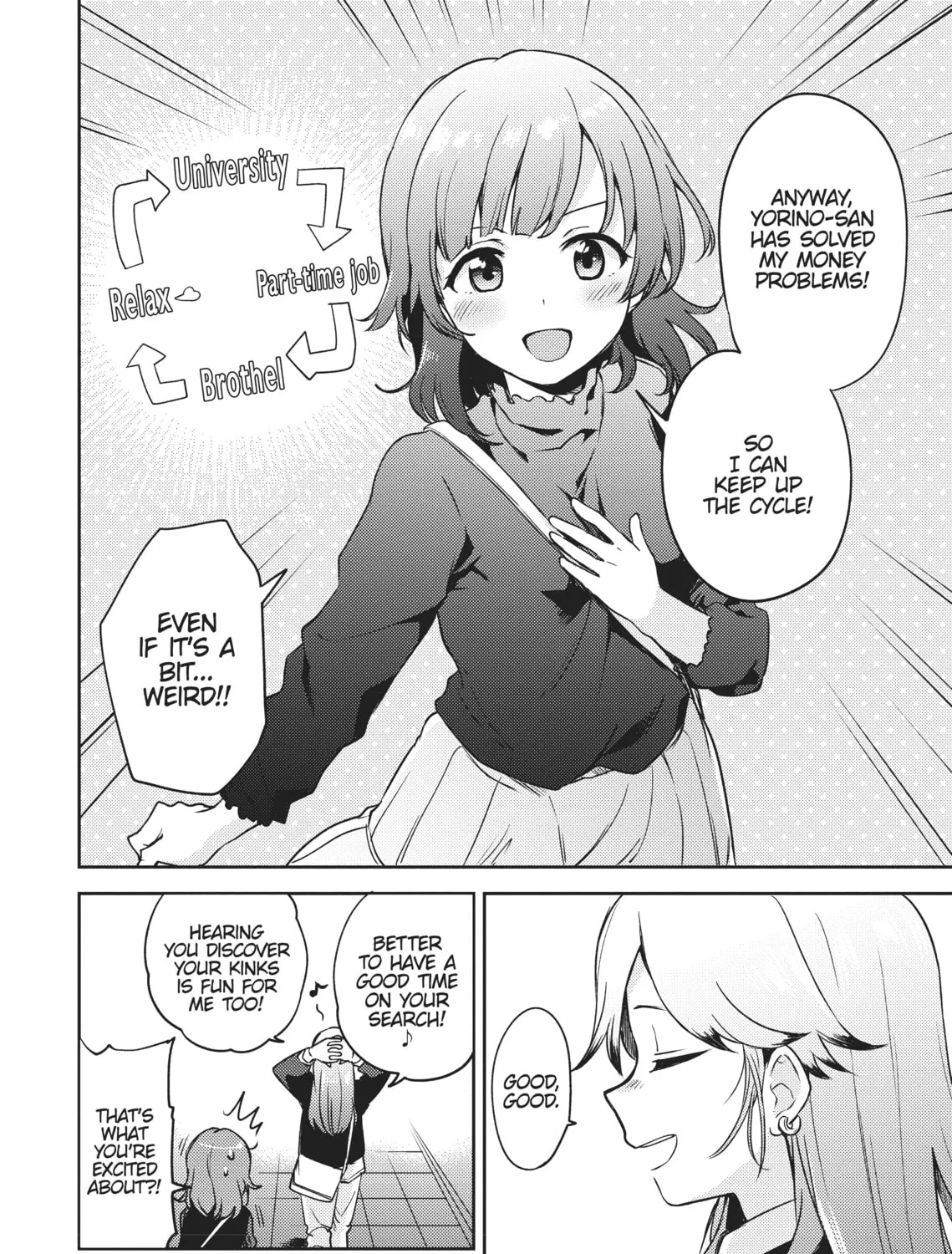 Asumi-chan Is Interested in Lesbian Brothels! Chapter 4 page 55 - 