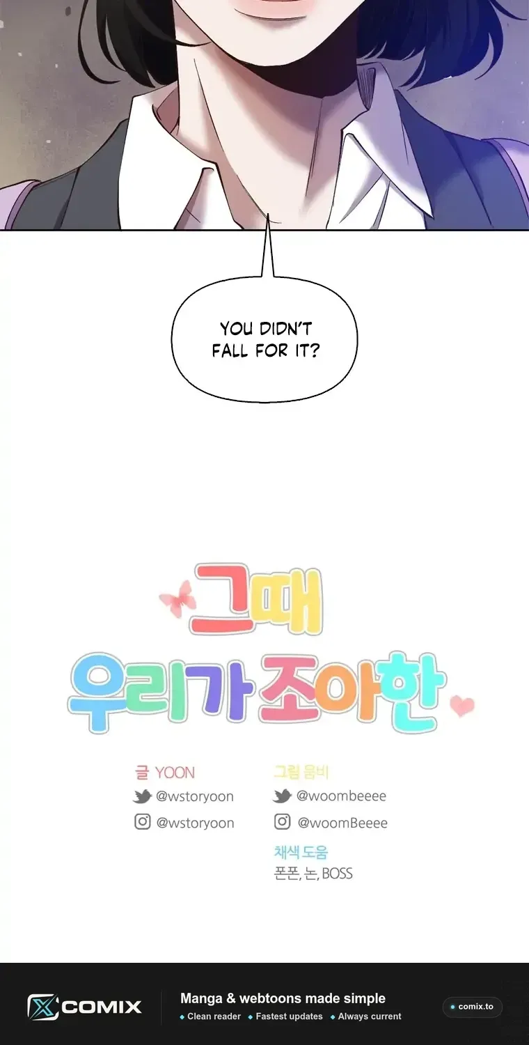 At that time, when we were young Chapter 36 page 74 - 