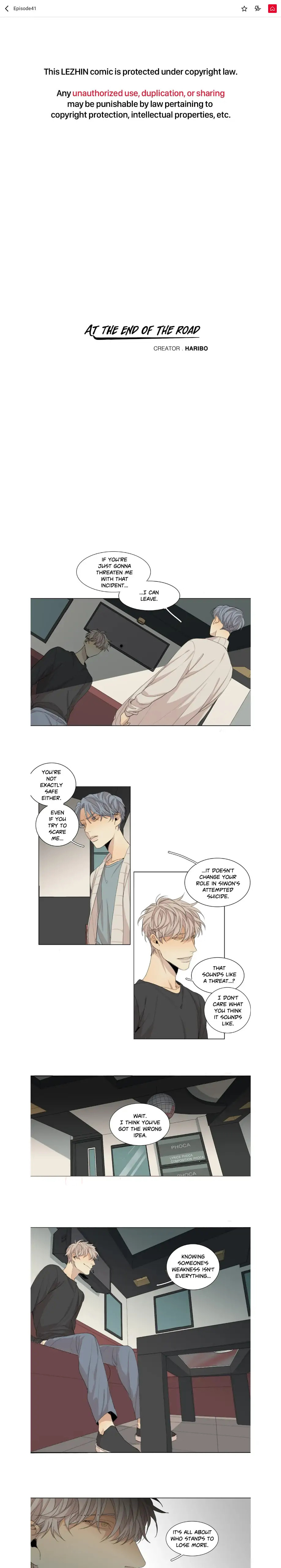 At the End of the Road Chapter 41 page 1 - 