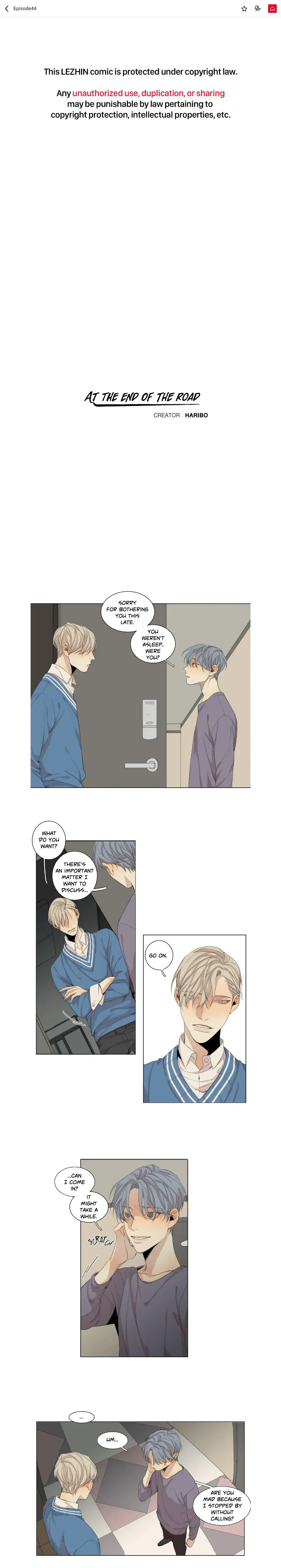 At the End of the Road Chapter 44 page 1 - 