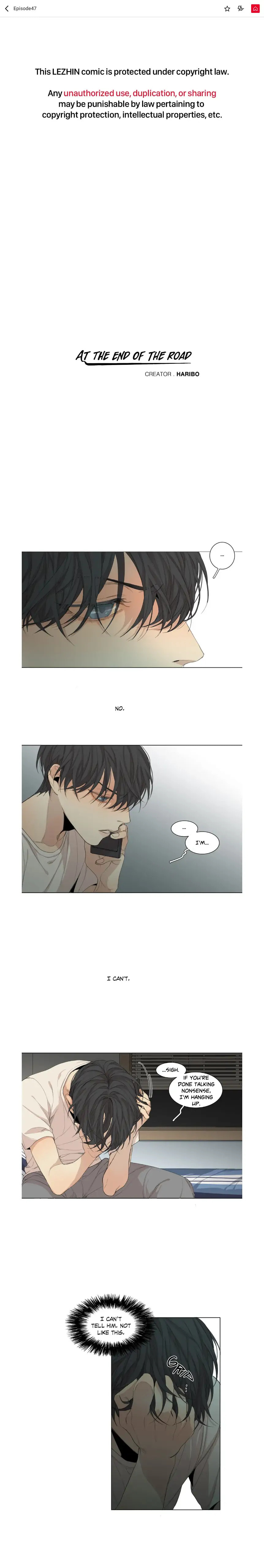 At the End of the Road Chapter 47 page 1 - 