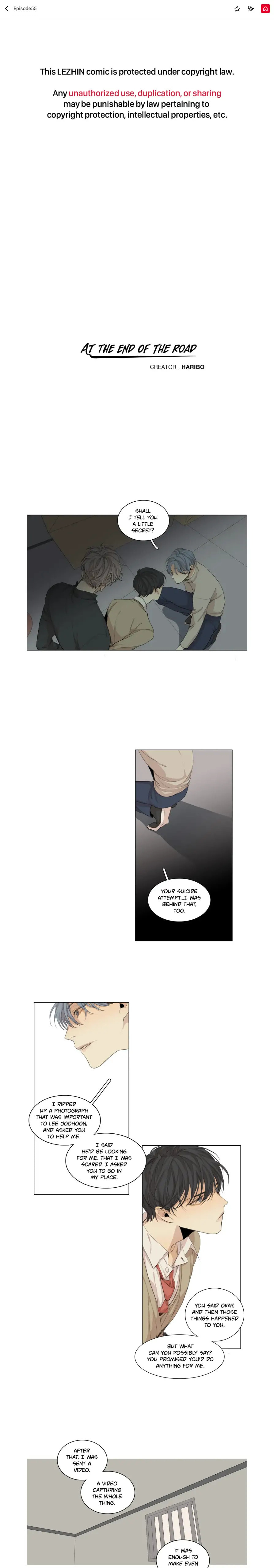 At the End of the Road Chapter 55 page 1 - 