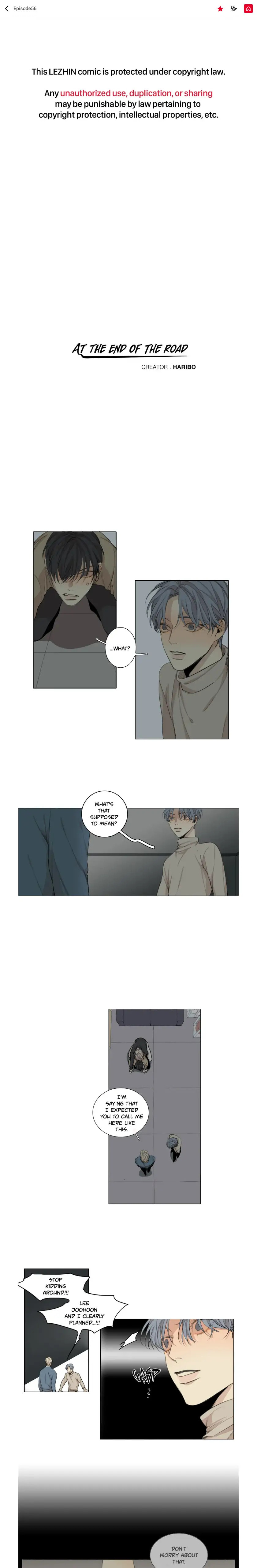 At the End of the Road Chapter 56 page 1 - 