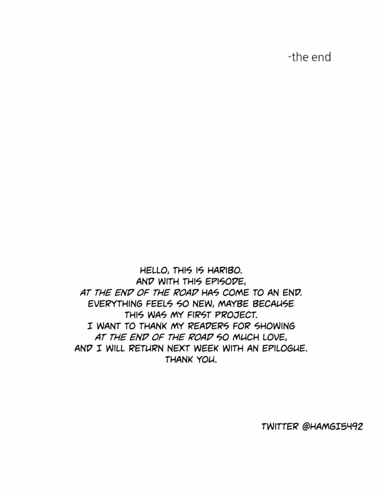 At the End of the Road Chapter 58 page 26 - 