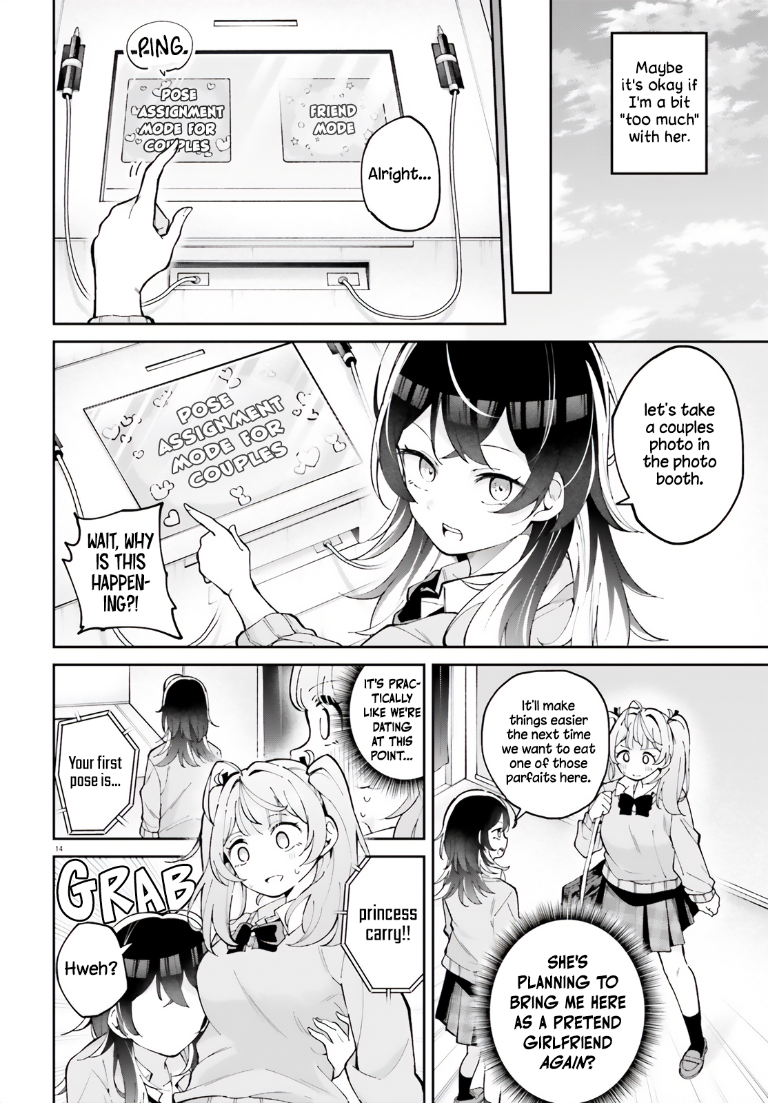 Atashitachi tte Tsukiatteru yo ne!? Chapter 1 page 12 - 