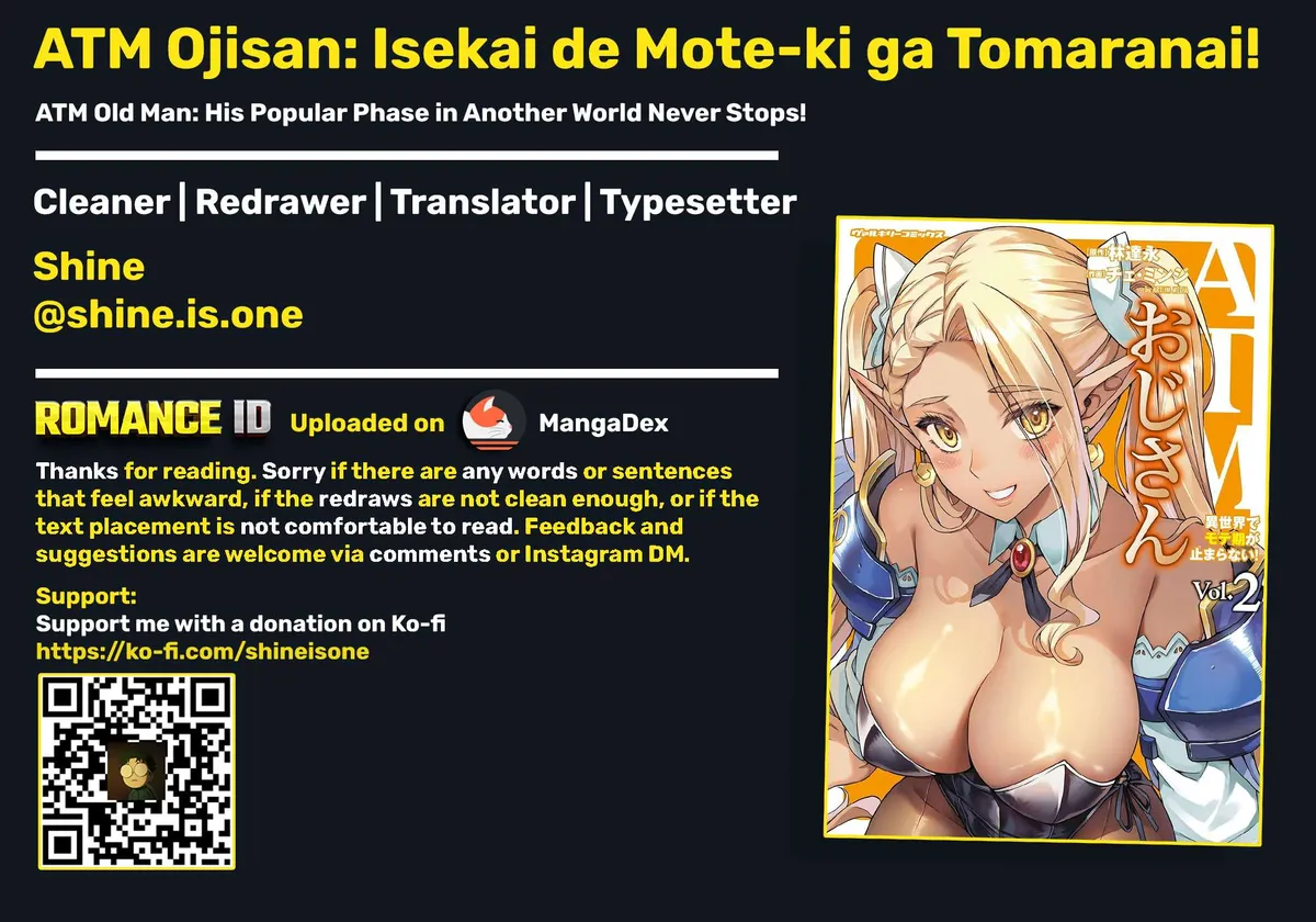 ATM Ojisan - Isekai De Mote-ki Ga Tomaranai! Chapter 17 page 20 - 