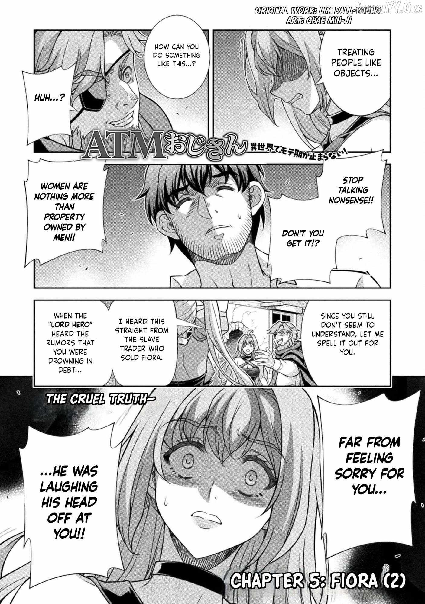 ATM Ojisan - Isekai De Mote-ki Ga Tomaranai! Chapter 5 page 1 - 