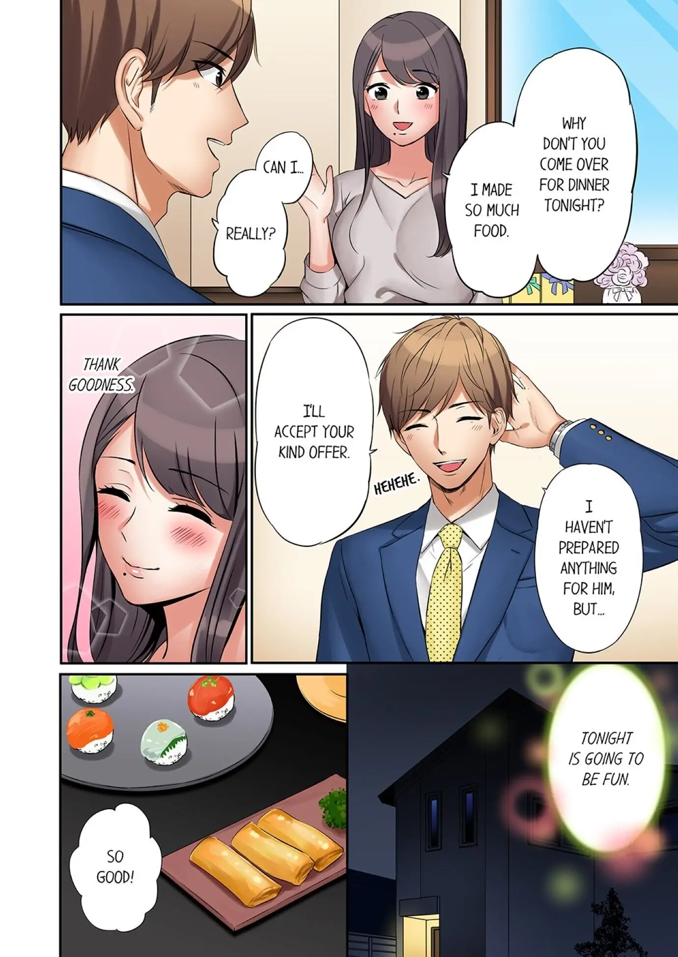 "Ato 3-kai wa Ikeru yo ne?" Otto no Kitaku Mae, Zetsurin Gitei ni Nando mo Hametaosareru Tsuma Chapter 1 page 8 - 