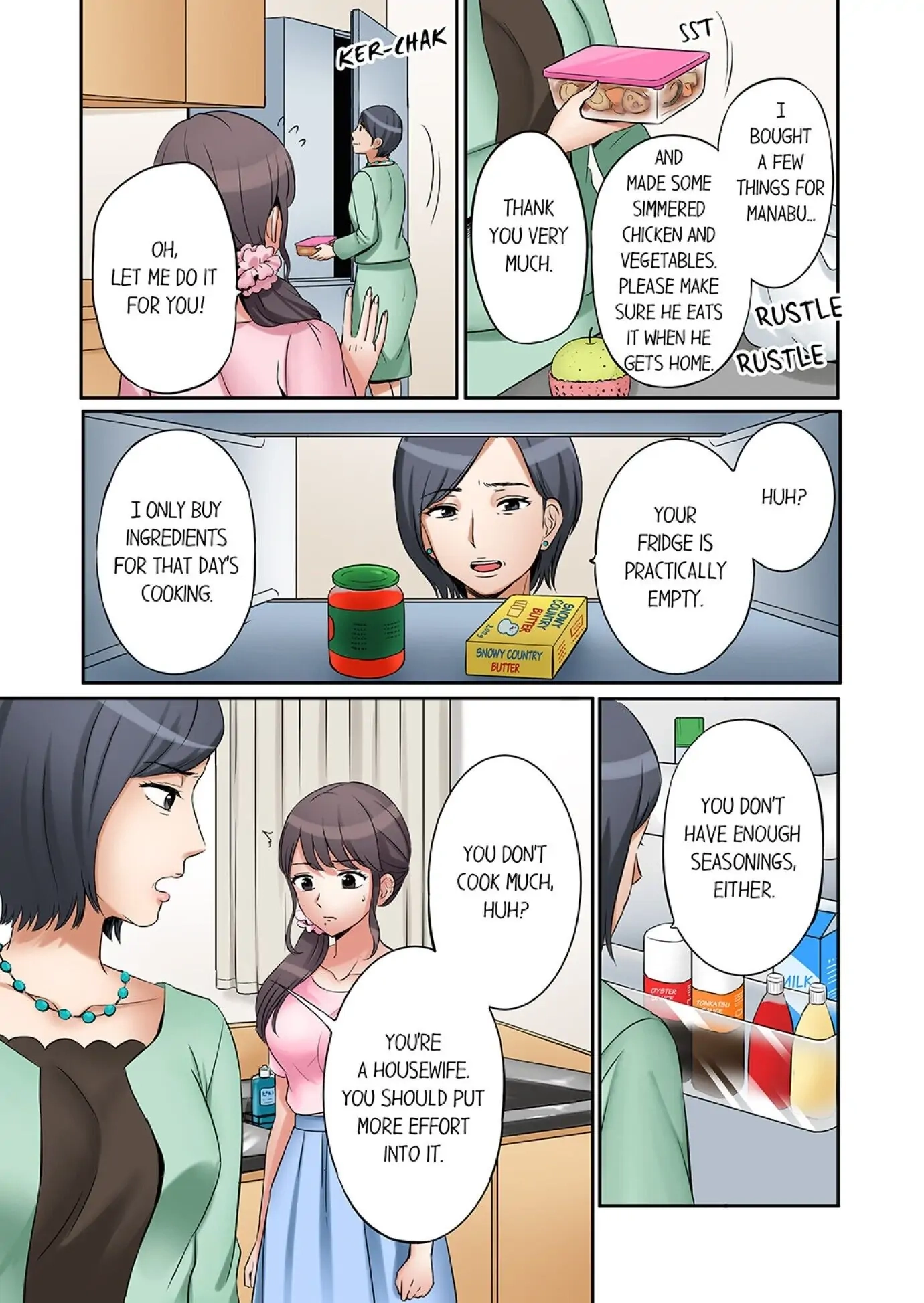 "Ato 3-kai wa Ikeru yo ne?" Otto no Kitaku Mae, Zetsurin Gitei ni Nando mo Hametaosareru Tsuma Chapter 10 page 5 - 