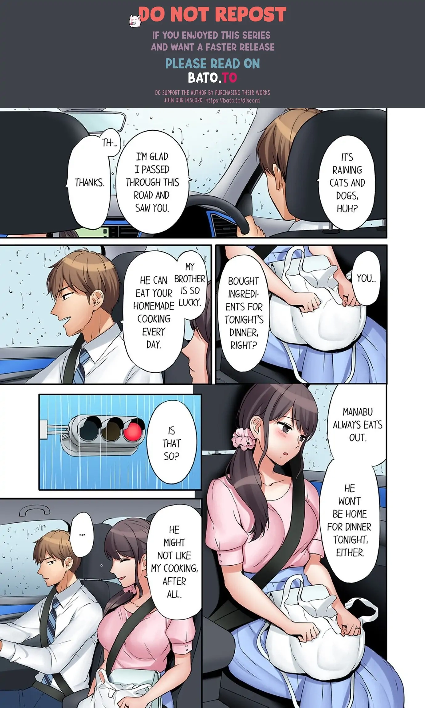 "Ato 3-kai wa Ikeru yo ne?" Otto no Kitaku Mae, Zetsurin Gitei ni Nando mo Hametaosareru Tsuma Chapter 11 page 1 - 