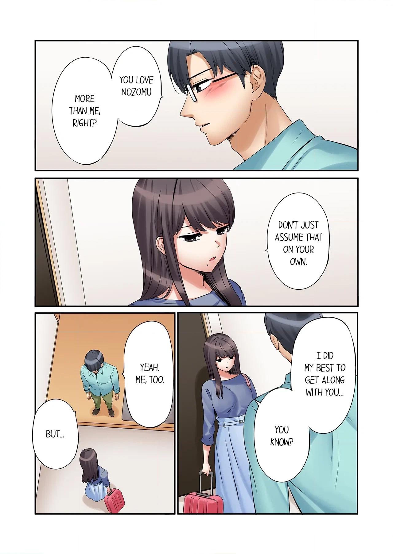 "Ato 3-kai wa Ikeru yo ne?" Otto no Kitaku Mae, Zetsurin Gitei ni Nando mo Hametaosareru Tsuma Chapter 112 page 4 - 