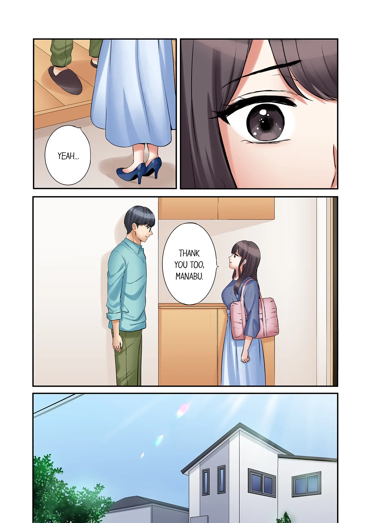 "Ato 3-kai wa Ikeru yo ne?" Otto no Kitaku Mae, Zetsurin Gitei ni Nando mo Hametaosareru Tsuma Chapter 113 page 2 - 