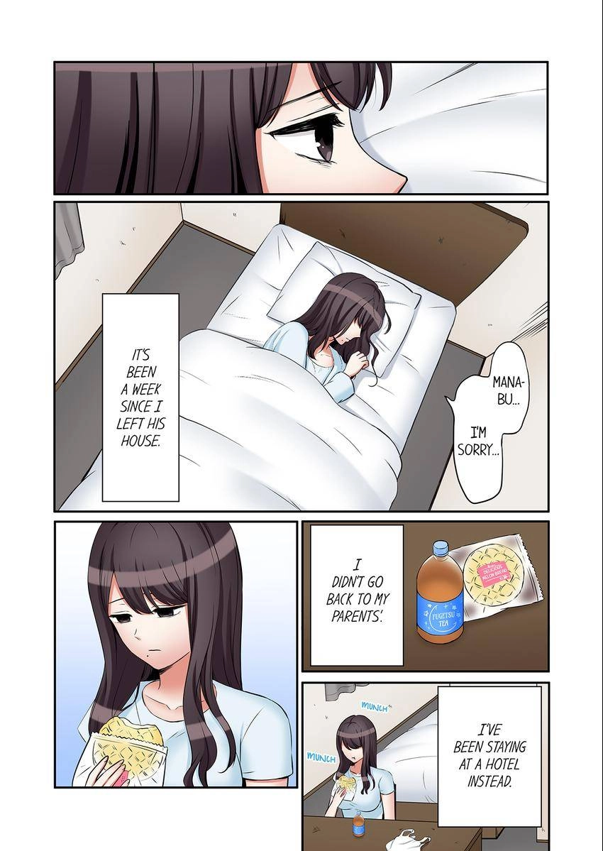"Ato 3-kai wa Ikeru yo ne?" Otto no Kitaku Mae, Zetsurin Gitei ni Nando mo Hametaosareru Tsuma Chapter 115 page 2 - 