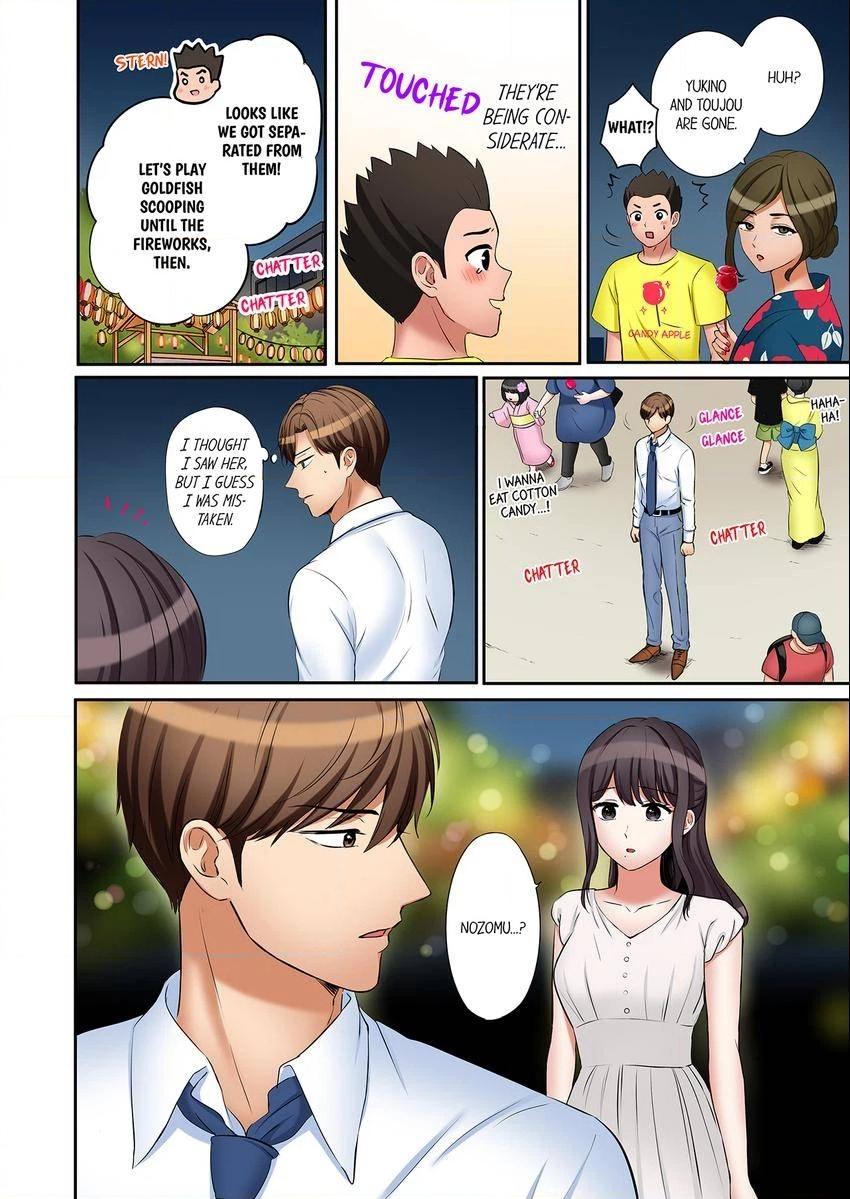 "Ato 3-kai wa Ikeru yo ne?" Otto no Kitaku Mae, Zetsurin Gitei ni Nando mo Hametaosareru Tsuma Chapter 115 page 8 - 