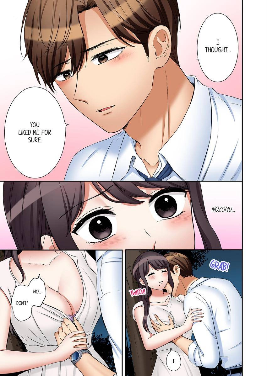 "Ato 3-kai wa Ikeru yo ne?" Otto no Kitaku Mae, Zetsurin Gitei ni Nando mo Hametaosareru Tsuma Chapter 117 page 1 - 