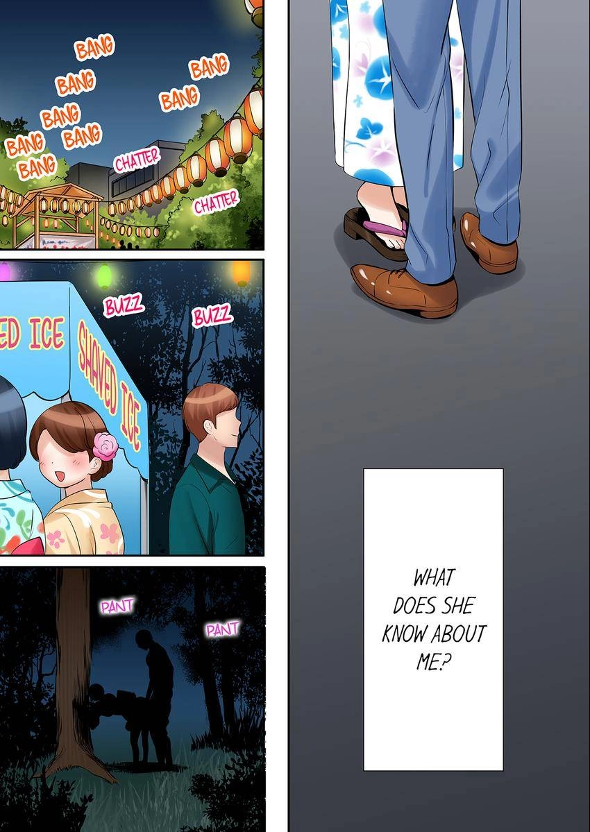 "Ato 3-kai wa Ikeru yo ne?" Otto no Kitaku Mae, Zetsurin Gitei ni Nando mo Hametaosareru Tsuma Chapter 120 page 1 - 