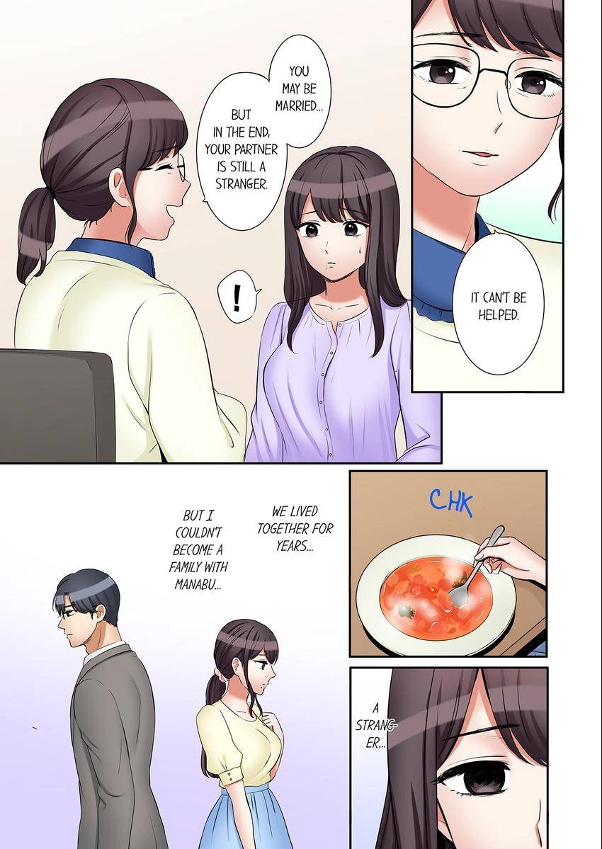 "Ato 3-kai wa Ikeru yo ne?" Otto no Kitaku Mae, Zetsurin Gitei ni Nando mo Hametaosareru Tsuma Chapter 121 page 3 - 
