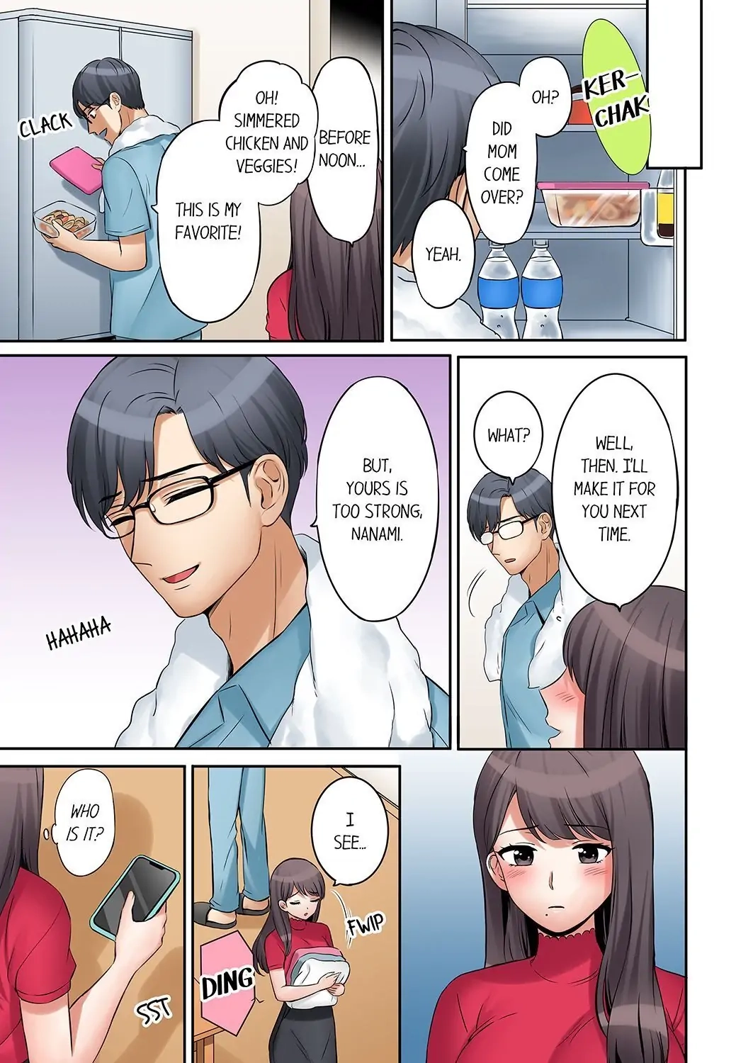"Ato 3-kai wa Ikeru yo ne?" Otto no Kitaku Mae, Zetsurin Gitei ni Nando mo Hametaosareru Tsuma Chapter 13 page 5 - 