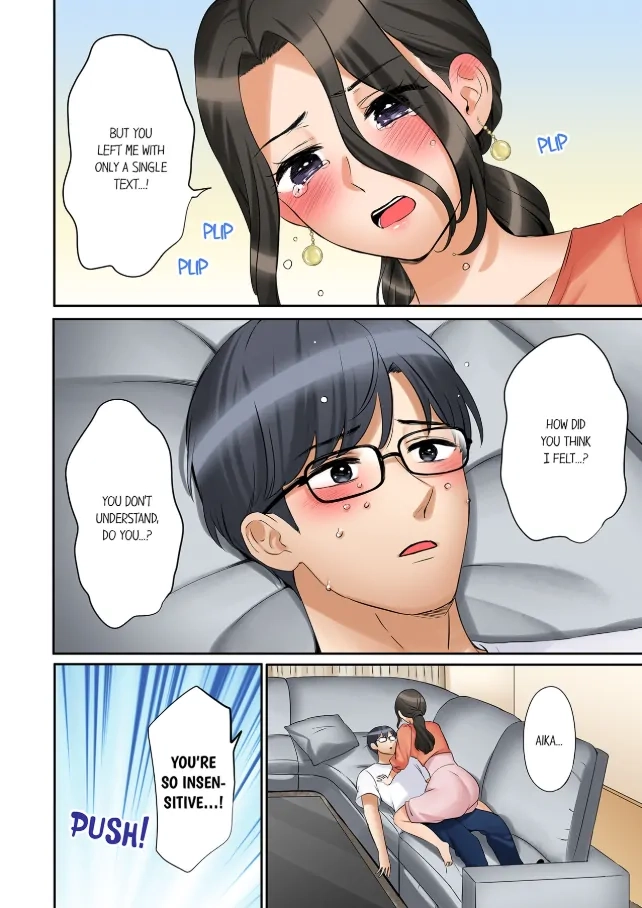 "Ato 3-kai wa Ikeru yo ne?" Otto no Kitaku Mae, Zetsurin Gitei ni Nando mo Hametaosareru Tsuma Chapter 132 page 2 - 