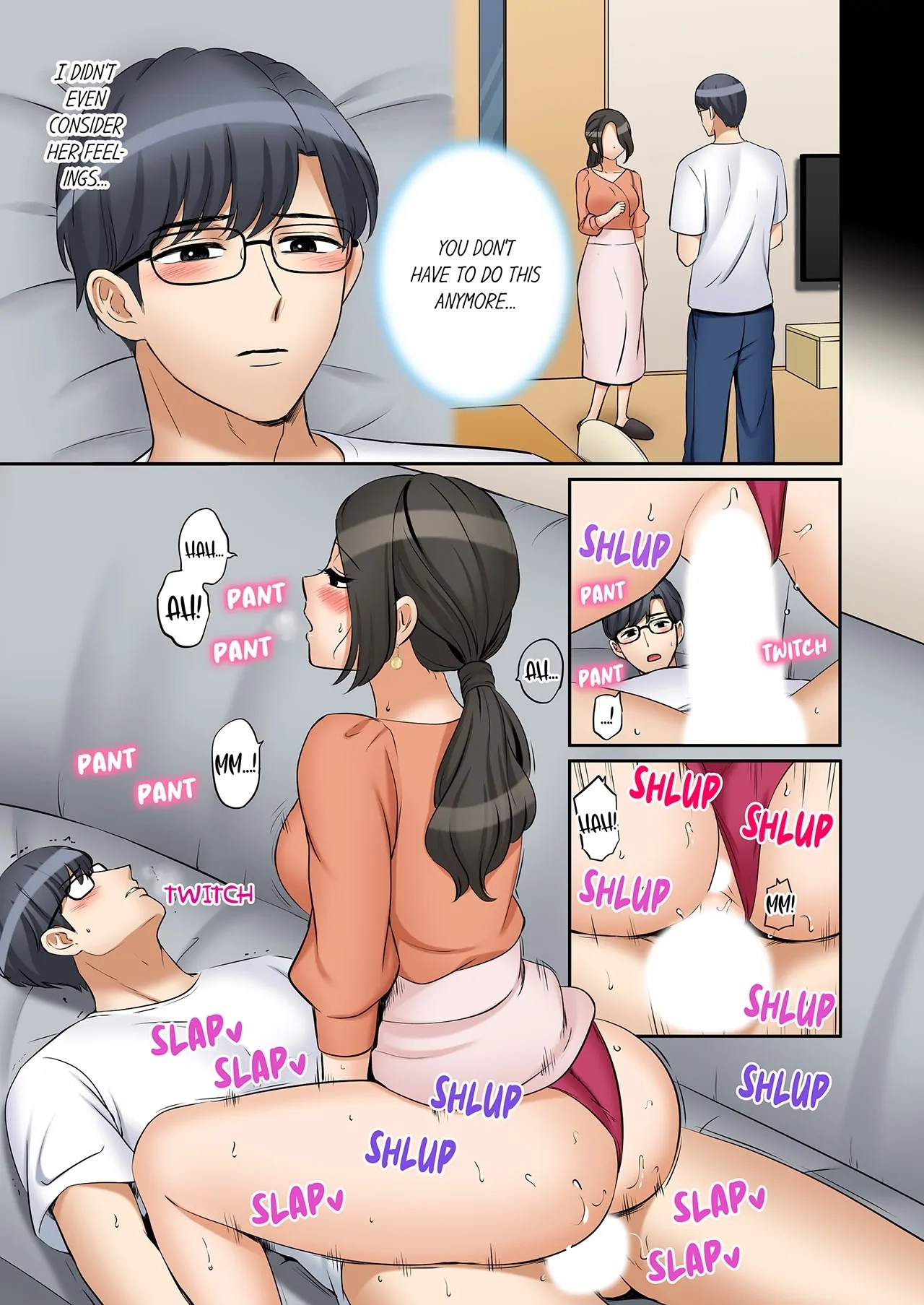 "Ato 3-kai wa Ikeru yo ne?" Otto no Kitaku Mae, Zetsurin Gitei ni Nando mo Hametaosareru Tsuma Chapter 133 page 5 - 