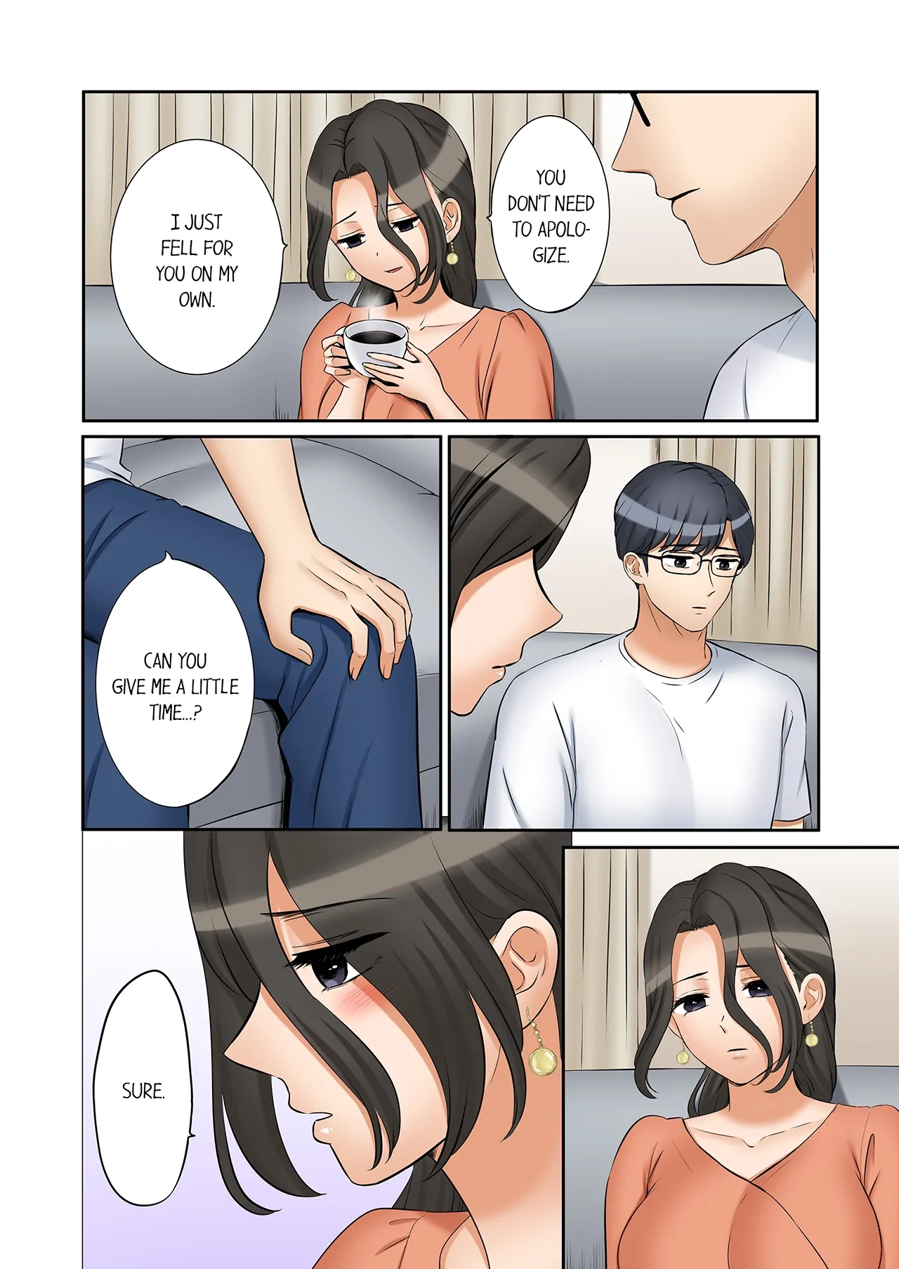 "Ato 3-kai wa Ikeru yo ne?" Otto no Kitaku Mae, Zetsurin Gitei ni Nando mo Hametaosareru Tsuma Chapter 134 page 6 - 