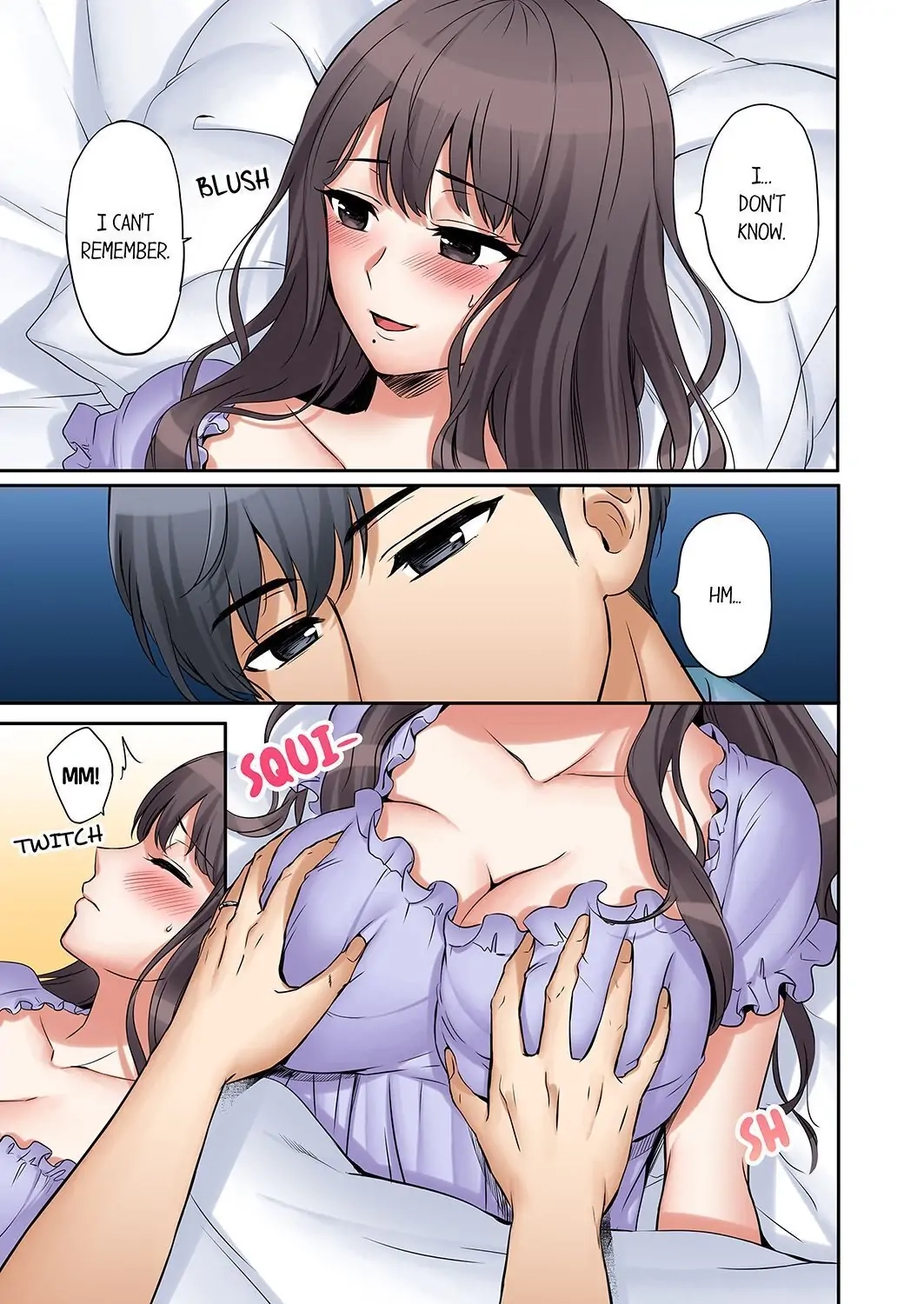 "Ato 3-kai wa Ikeru yo ne?" Otto no Kitaku Mae, Zetsurin Gitei ni Nando mo Hametaosareru Tsuma Chapter 14 page 3 - 