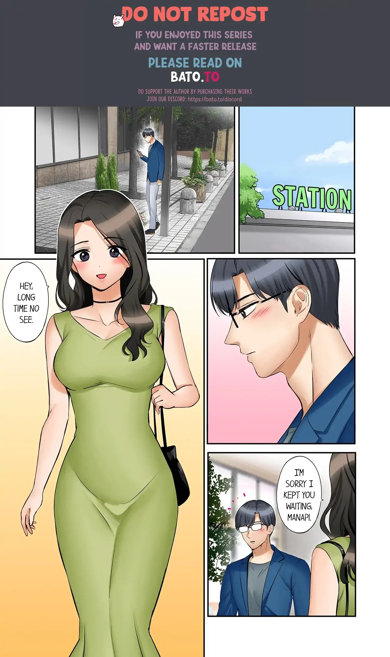 "Ato 3-kai wa Ikeru yo ne?" Otto no Kitaku Mae, Zetsurin Gitei ni Nando mo Hametaosareru Tsuma Chapter 142 page 1 - 